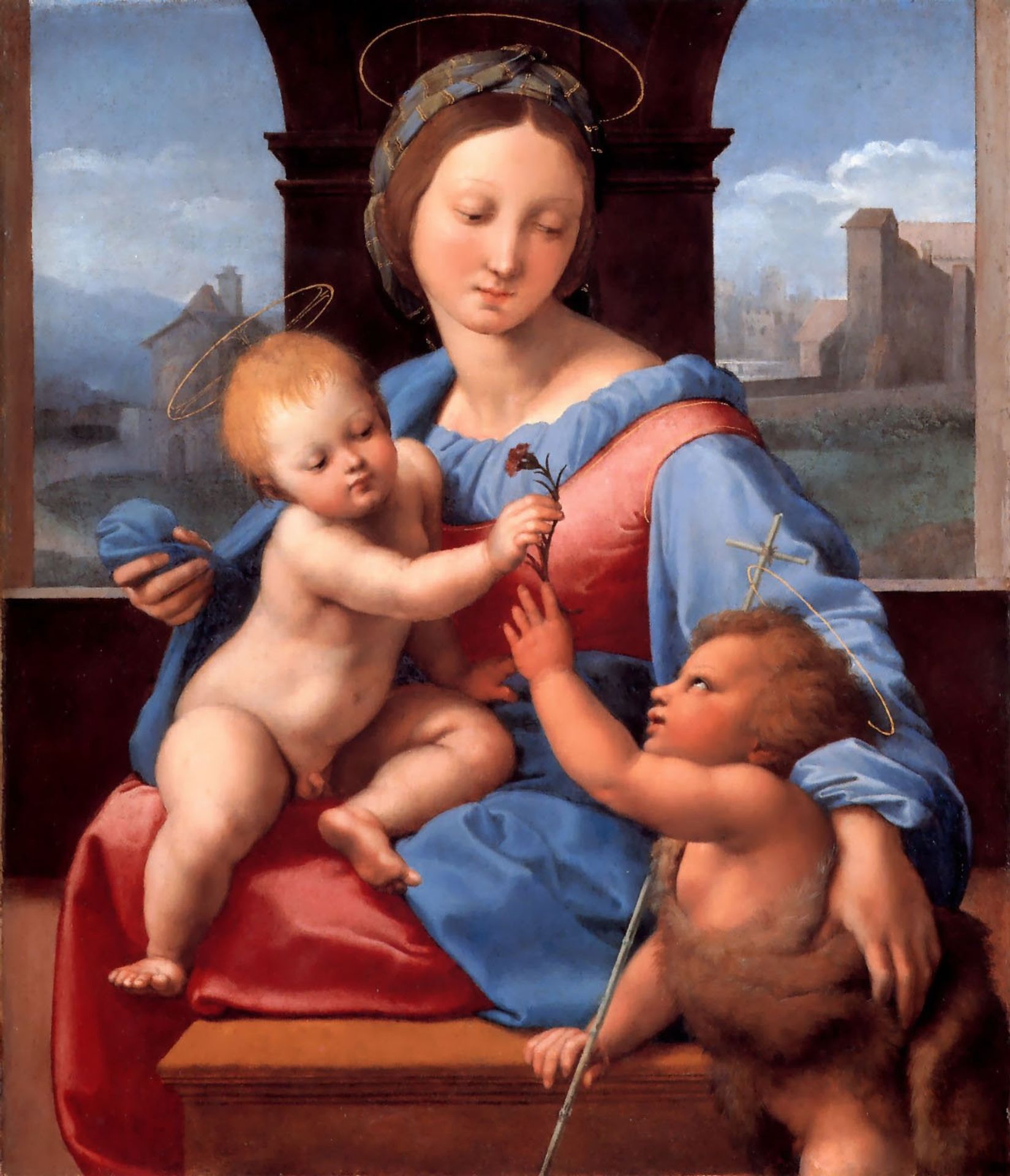 The Aldobrandini Madonna or The Garvagh Madonna by Raphael