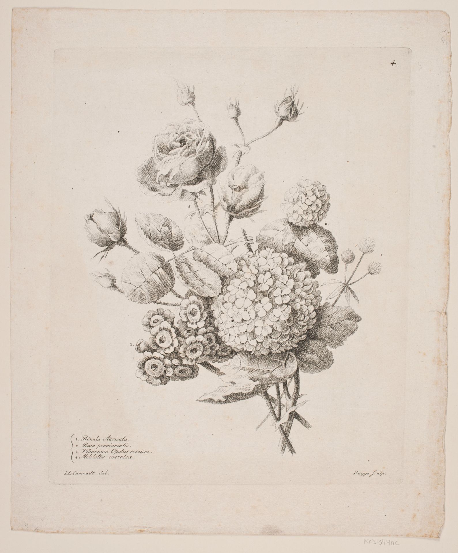 Blomster by Oluf Olufsen Bagge