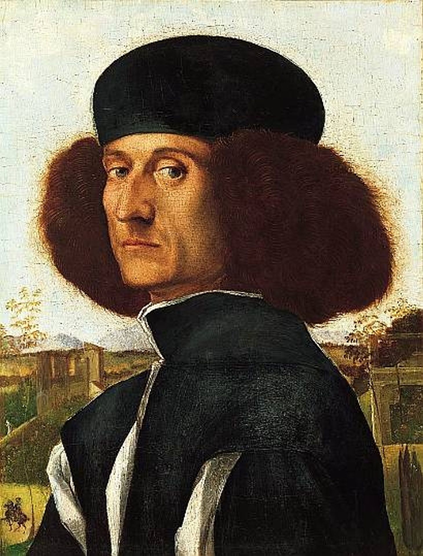 Portrait of a Venetian Nobleman by Vittore Carpaccio
