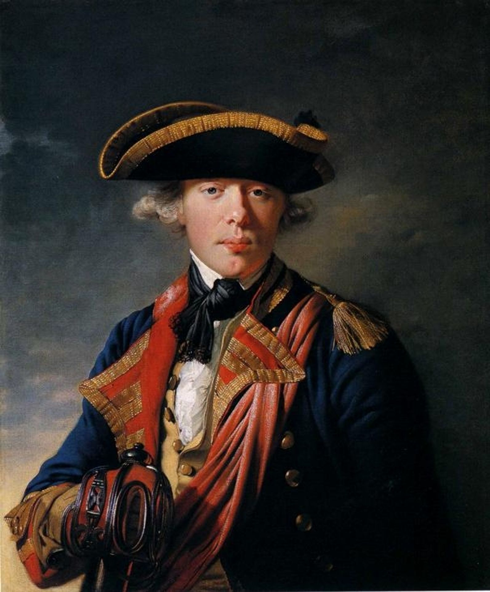 Cornet Sir George Cooke by Joseph Wright of Derby