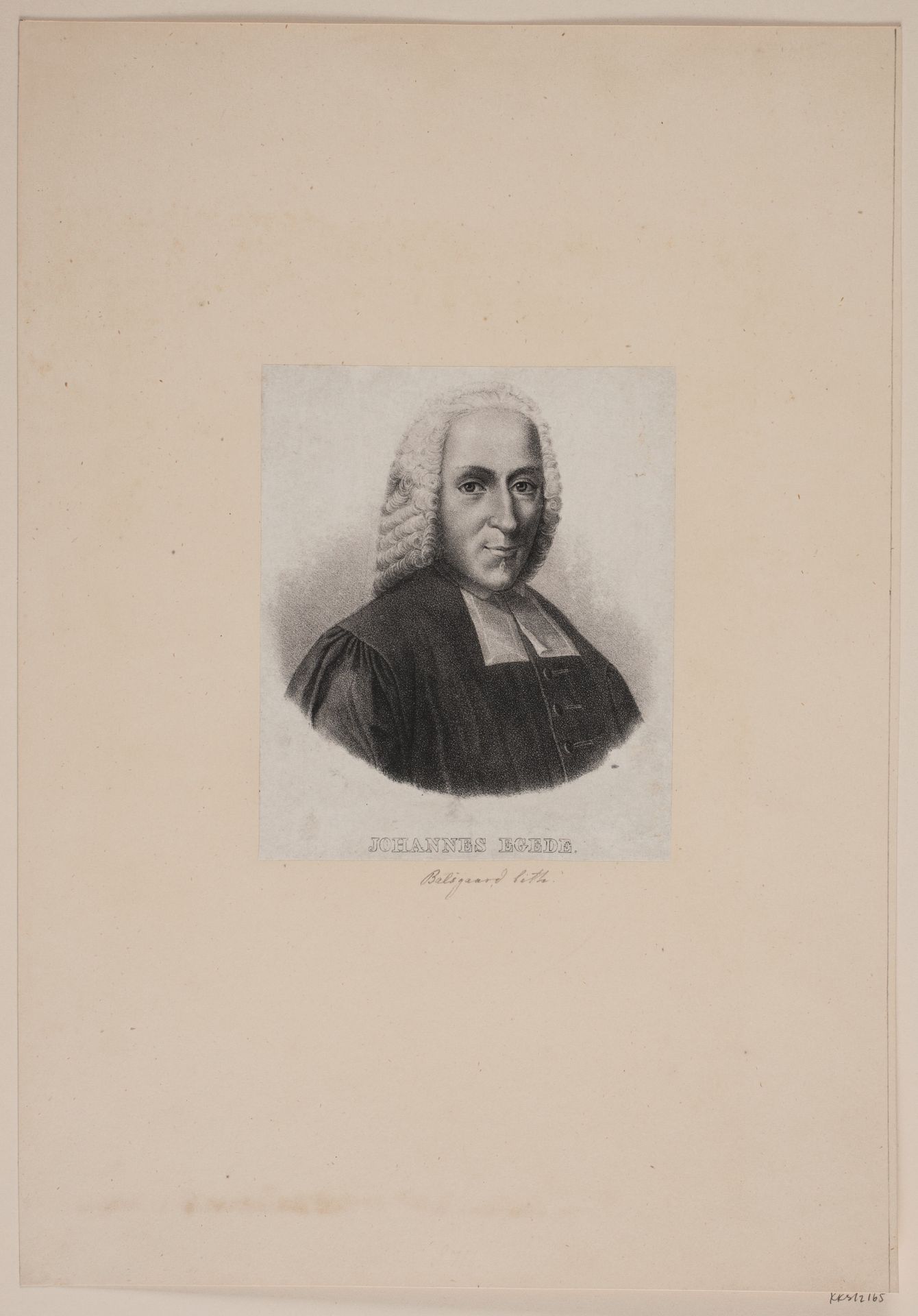 Hans Egede by Carl Balsgaard