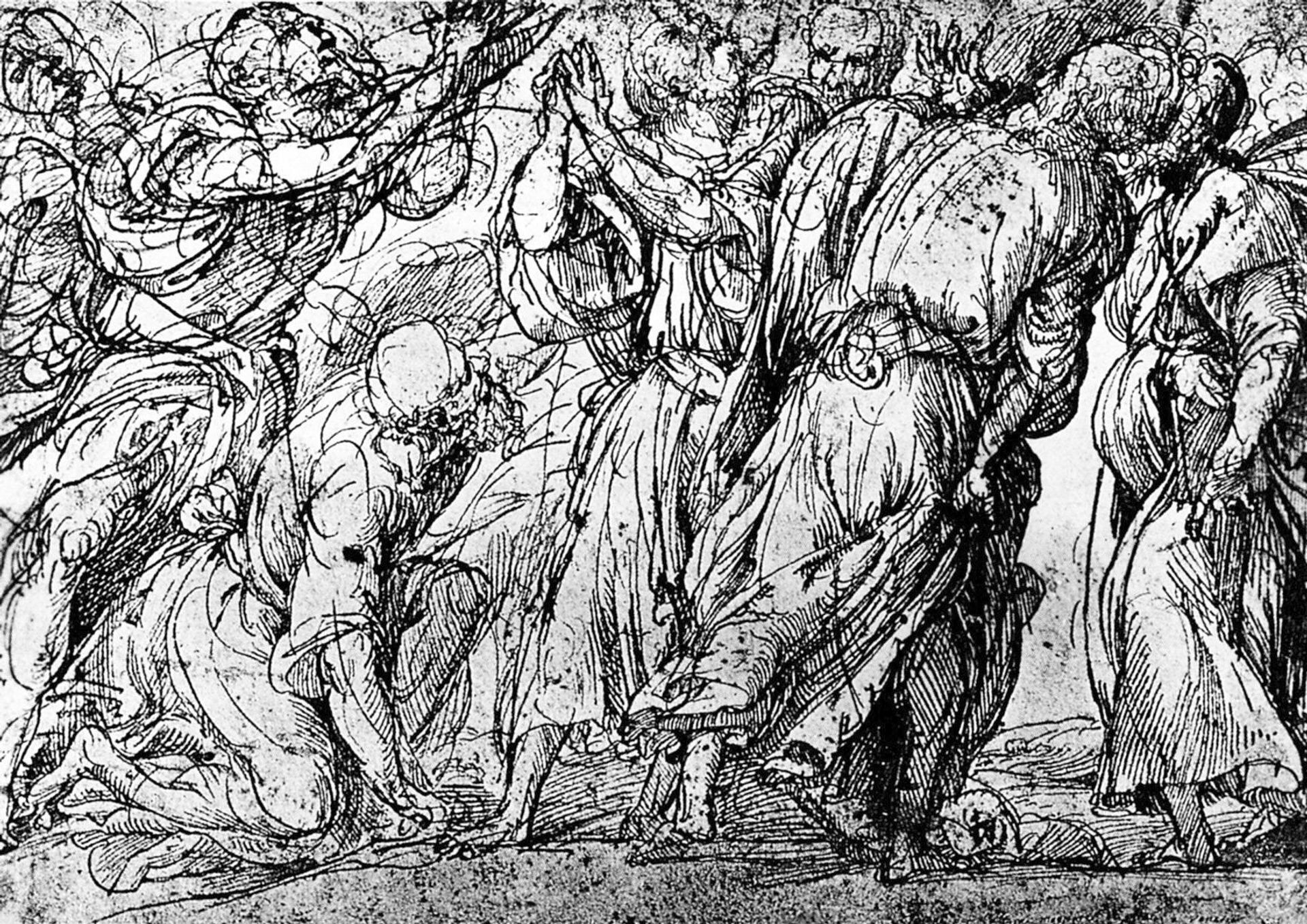 Apostles group by Titian