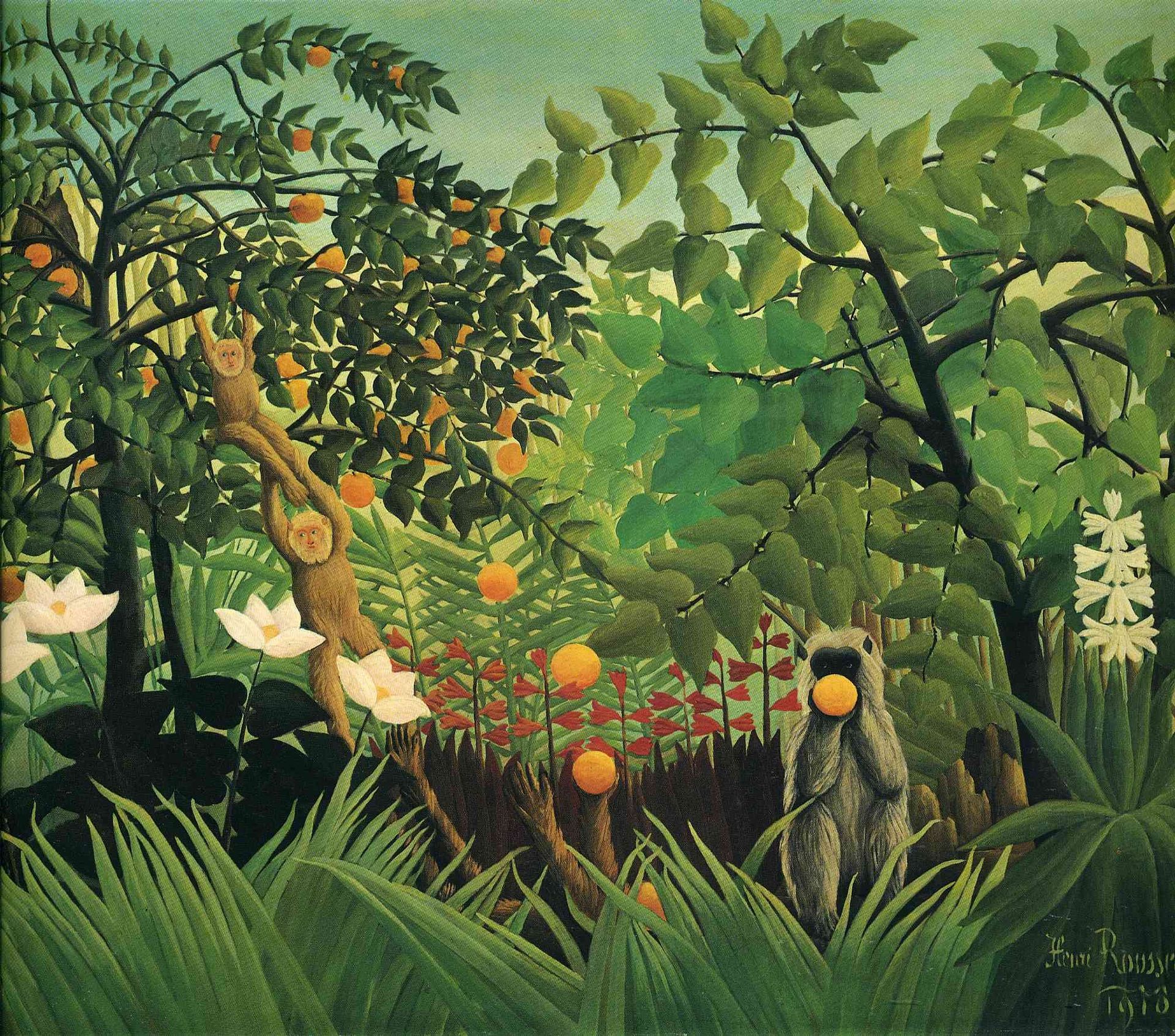 Exotic Landscape - Henri Rousseau | Artera | AskArtera