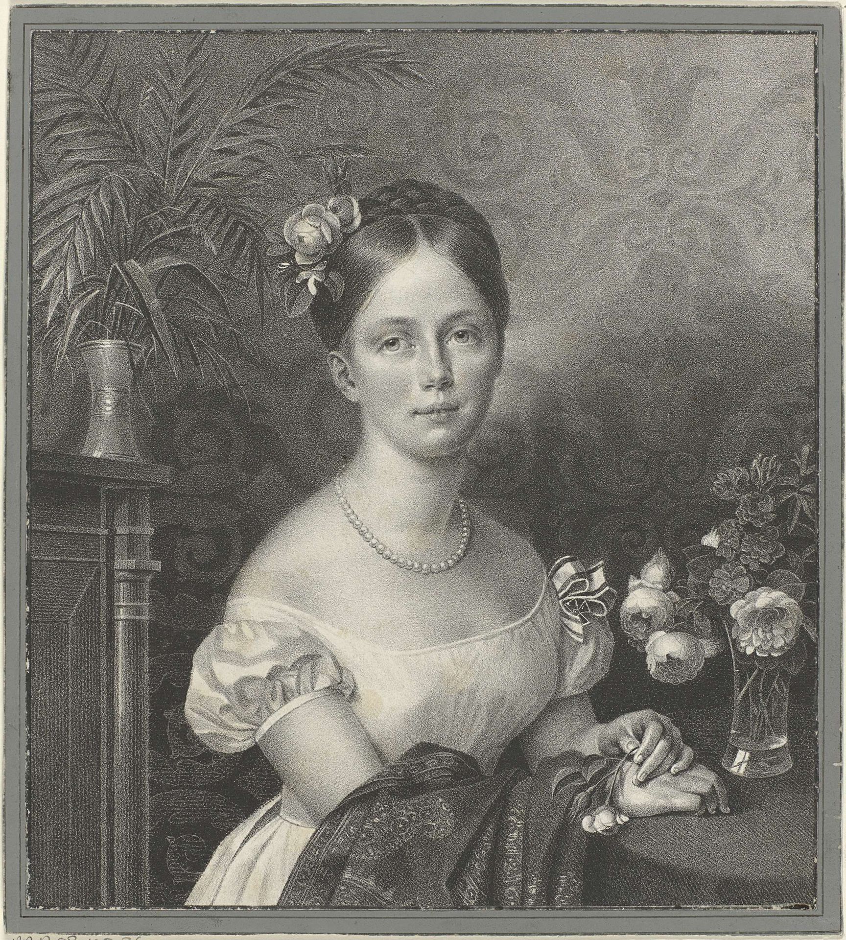 Portret van Marianne, prinses der Nederlanden by Anonymous