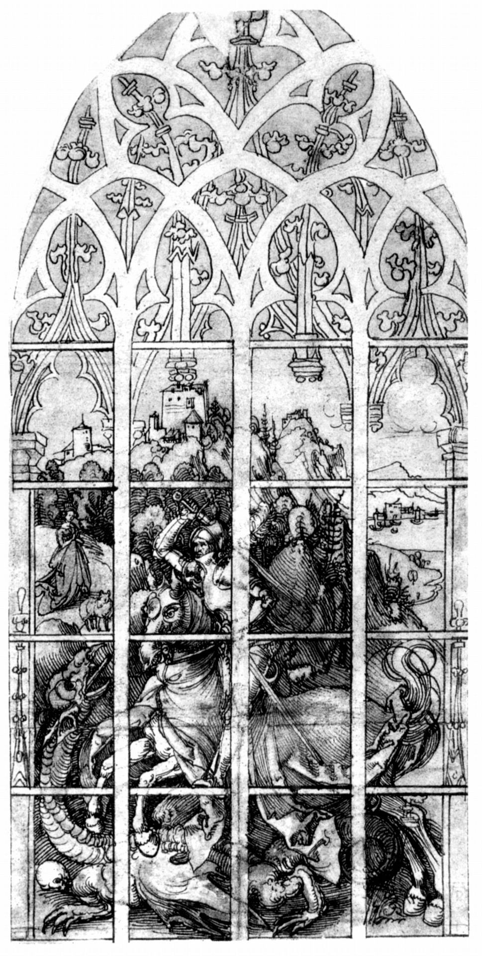 St George by Albrecht Durer