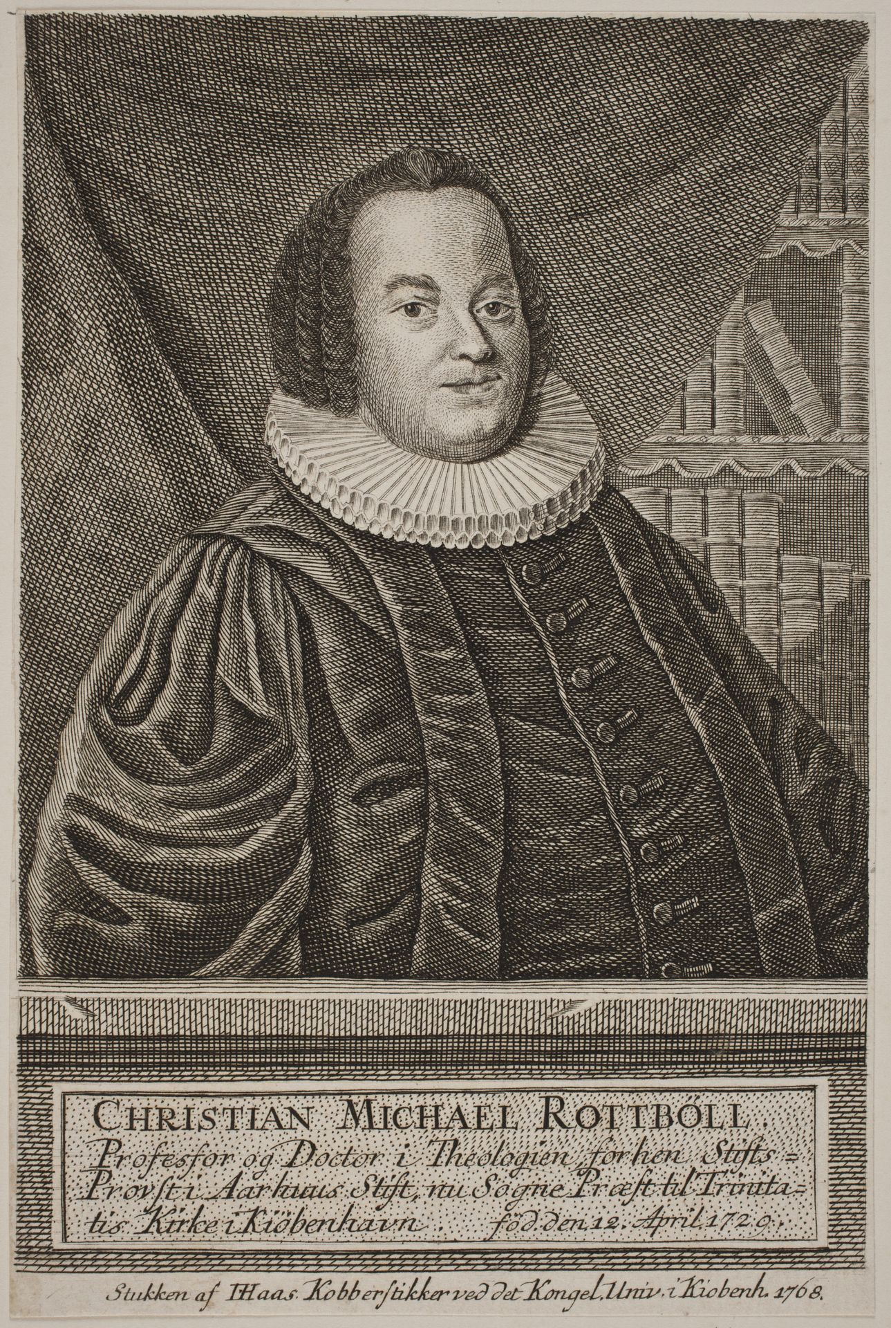 Biskop Christian Michael Rottbøll by Jonas Haas