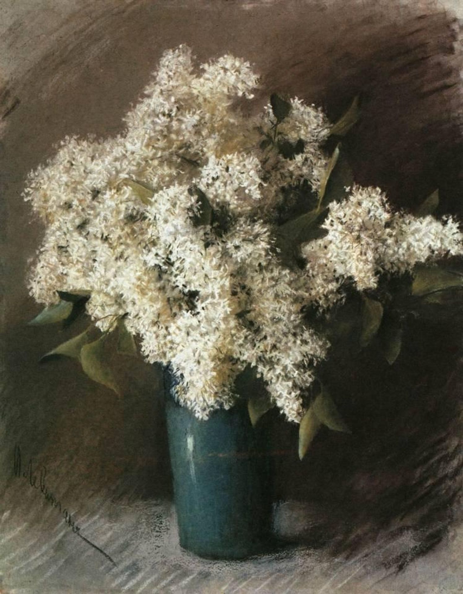 White Lilac by Isaac Levitan