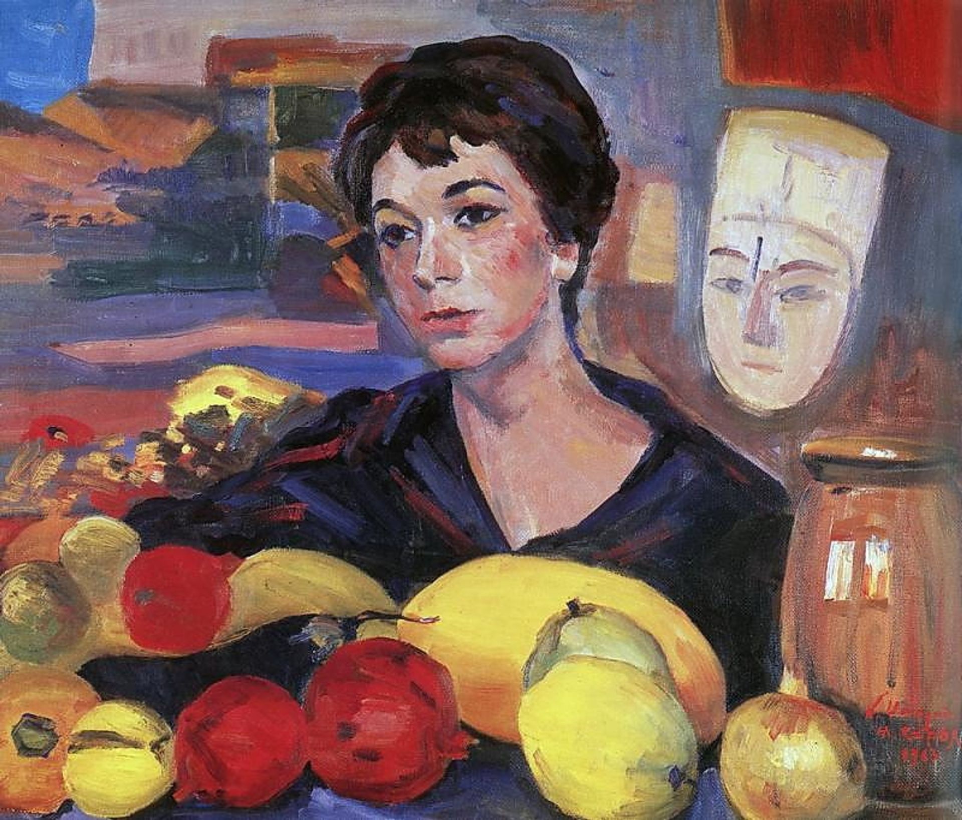 Portrait of Katarine Saryan by Martiros Sarian
