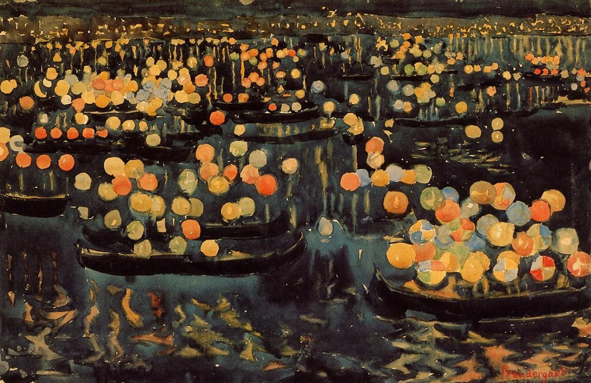 Feast of the Redeemer by Maurice Prendergast