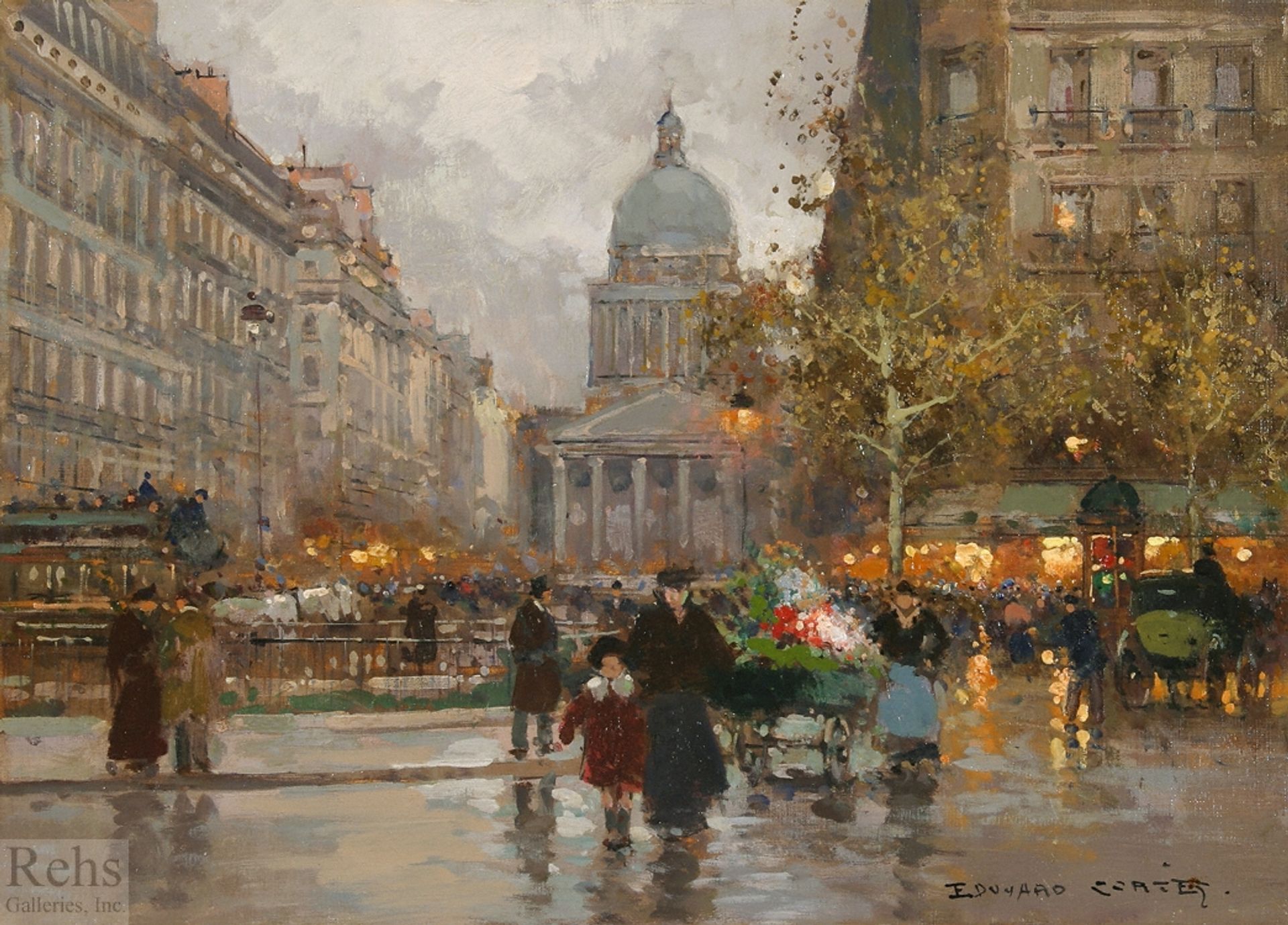The Pantheon by Edouard Cortes