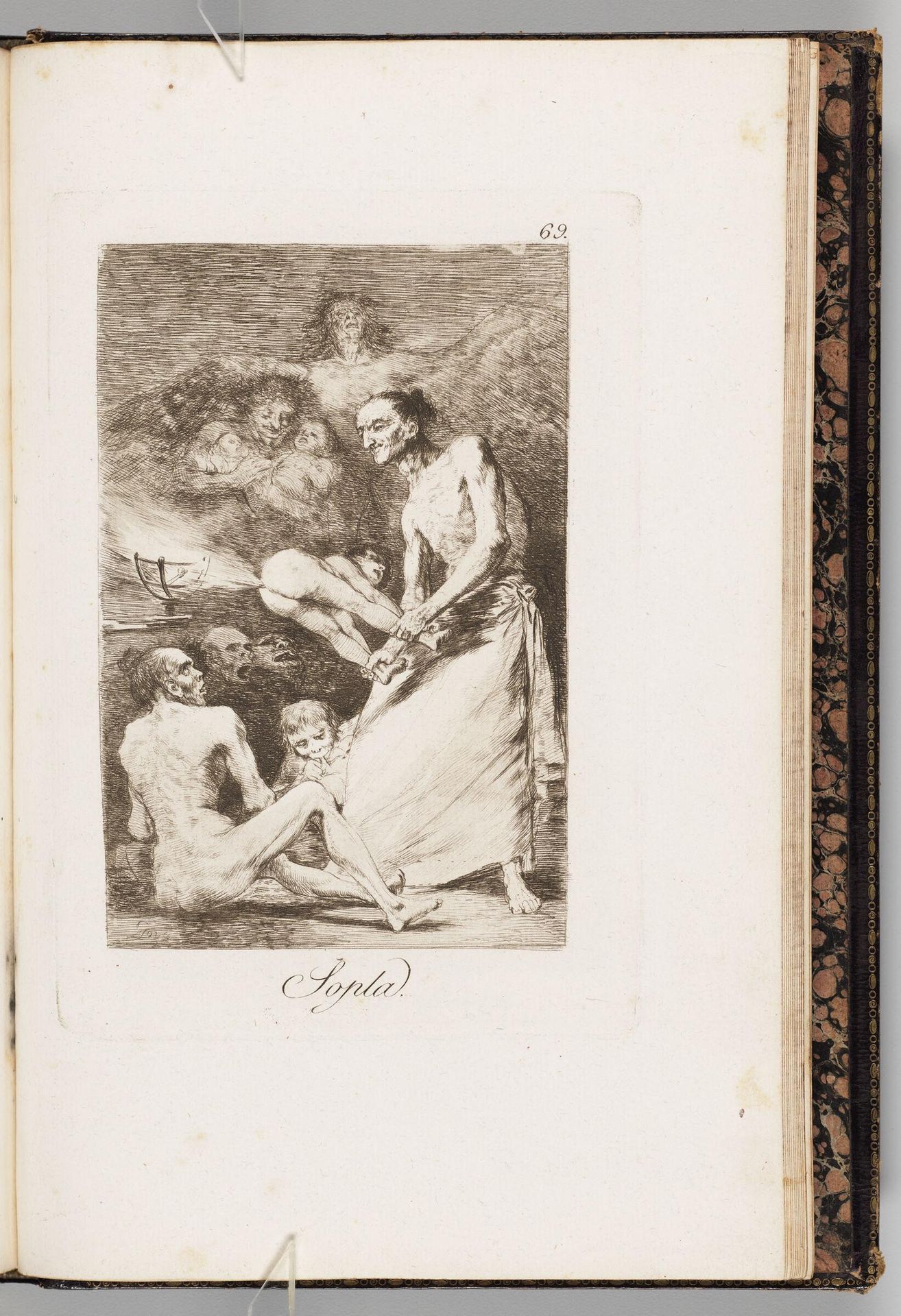 Blow by Francisco JosÃ© de Goya y Lucientes