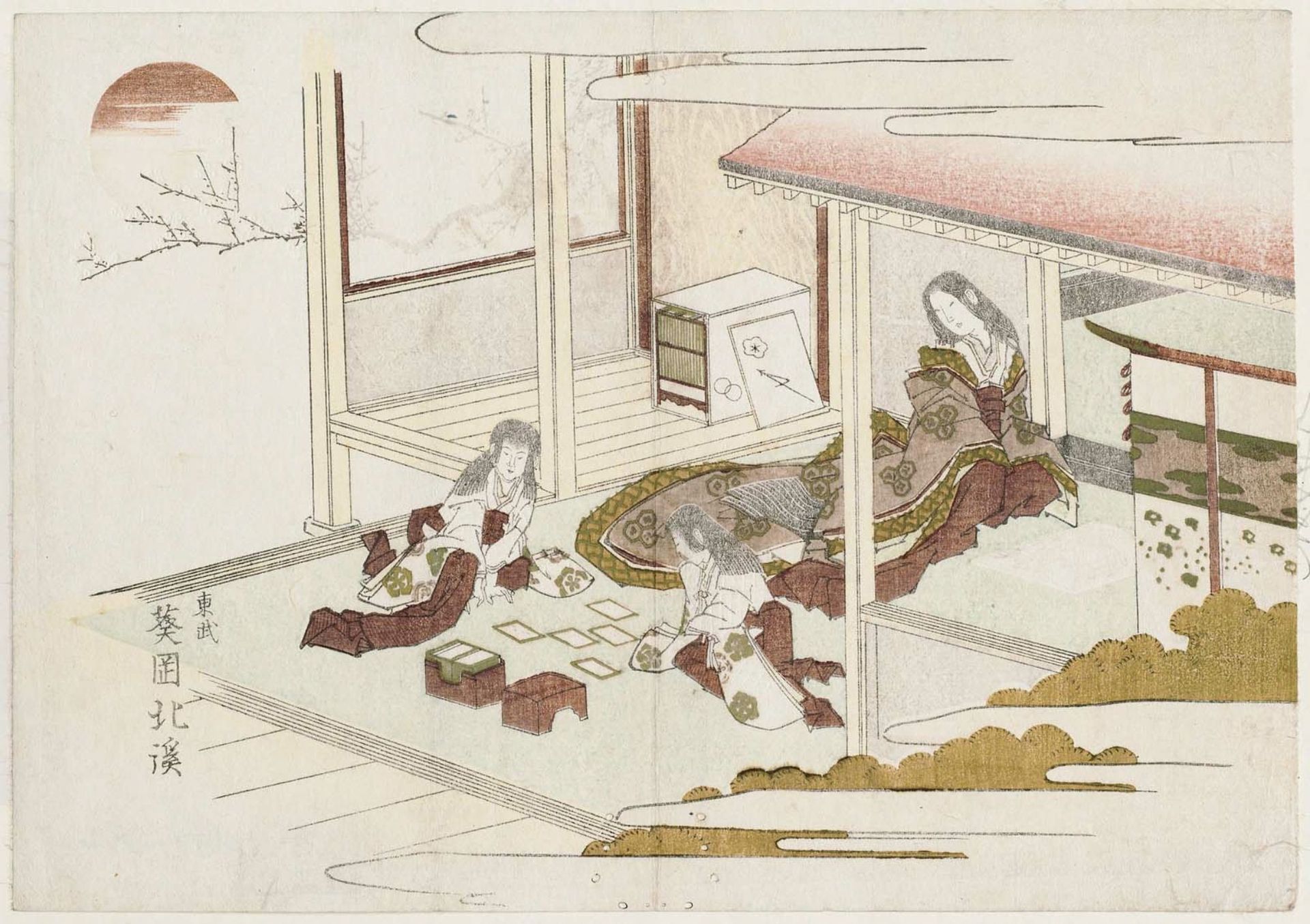 Surimono by Toyota Hokkei