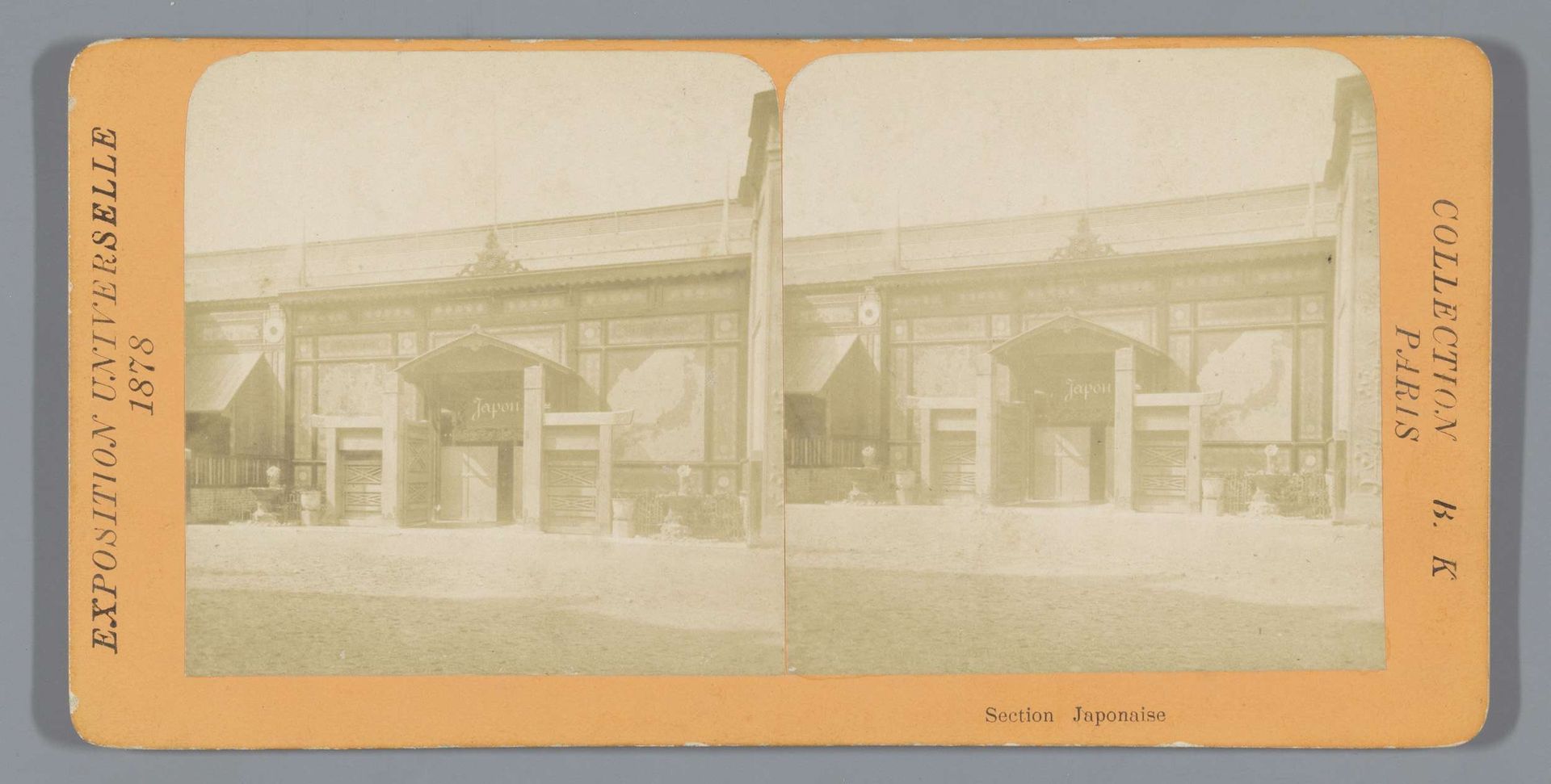 Japanse paviljoen op de Wereldtentoonstelling van 1878 by Adolphe Block