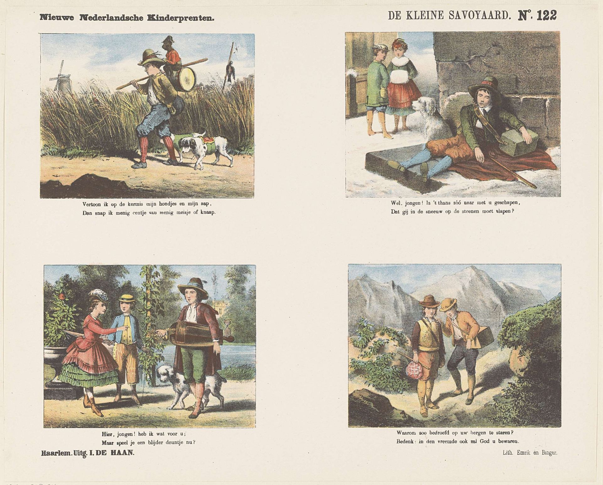 De kleine savoyaard by Jan de Haan
