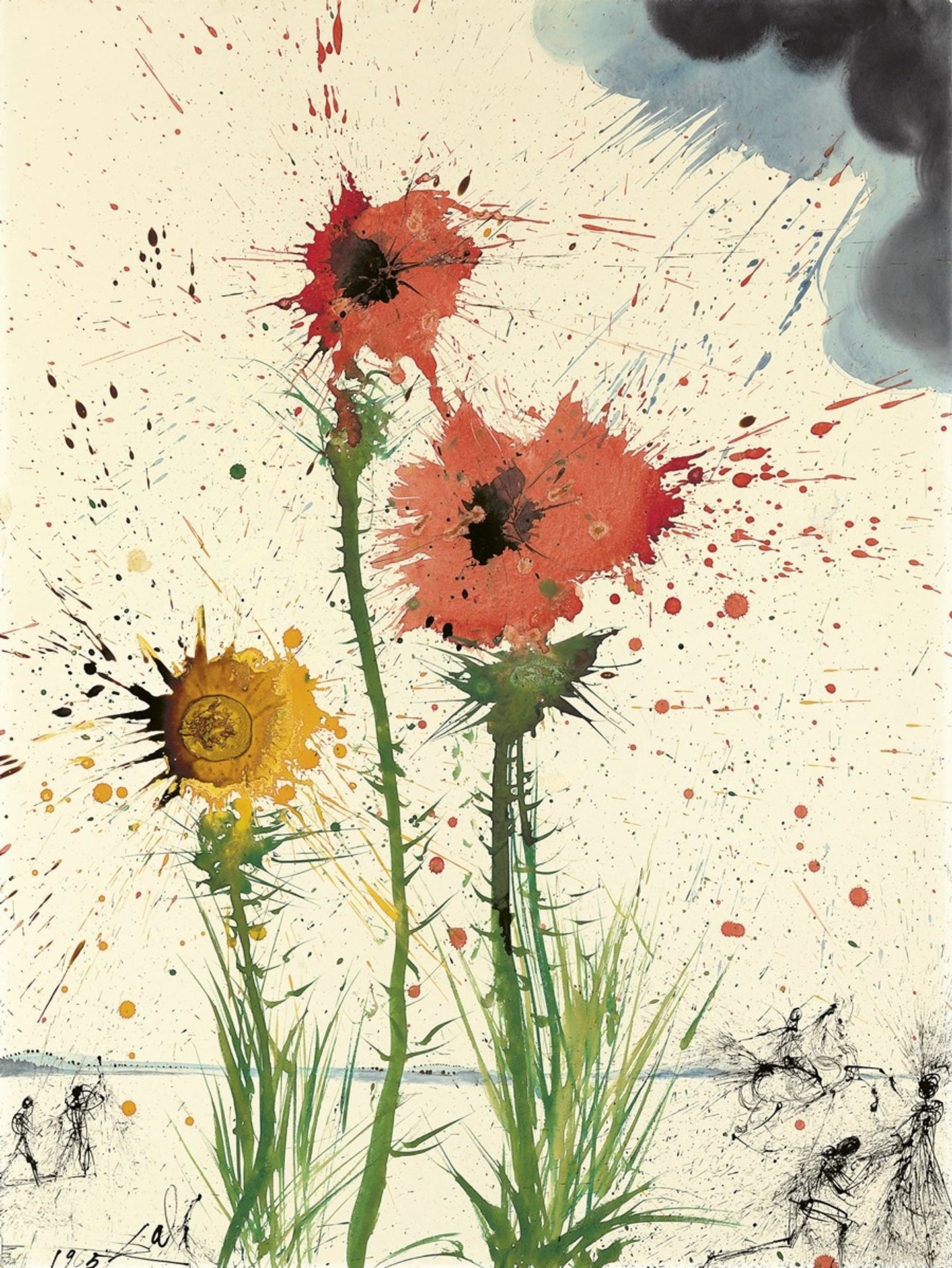 Spring Explosive by Salvador Dalí