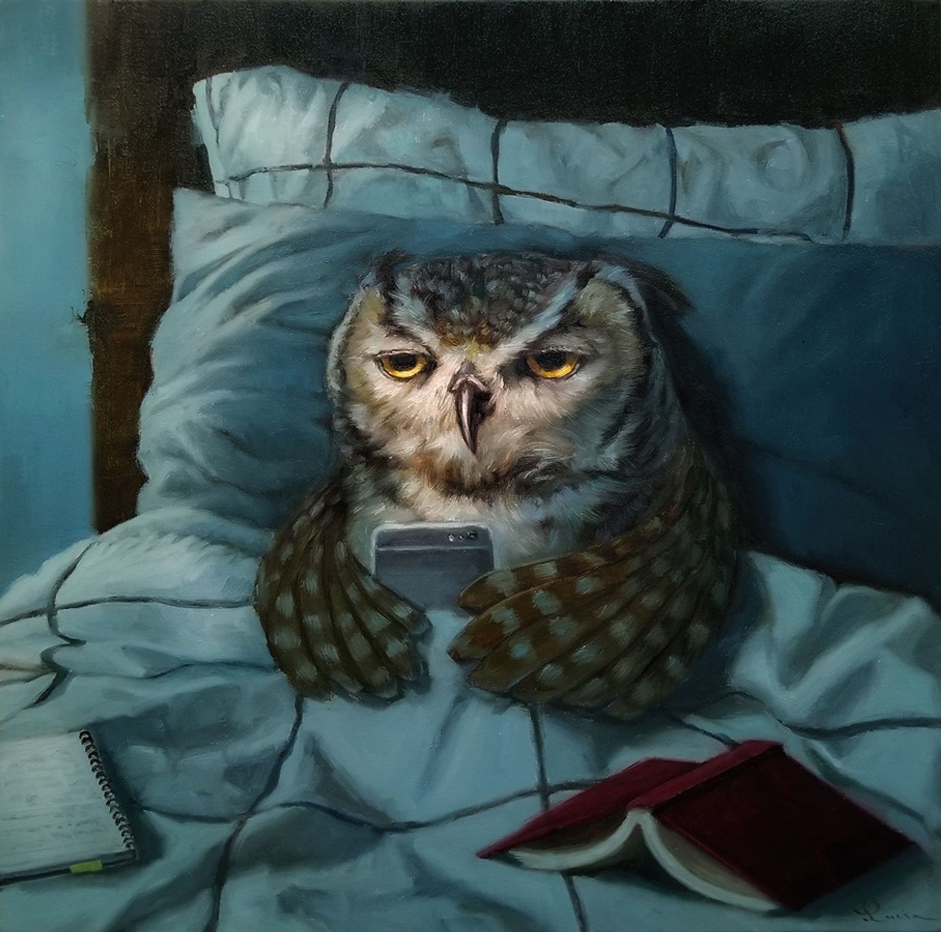 Night Owl by Lucia Heffernan
