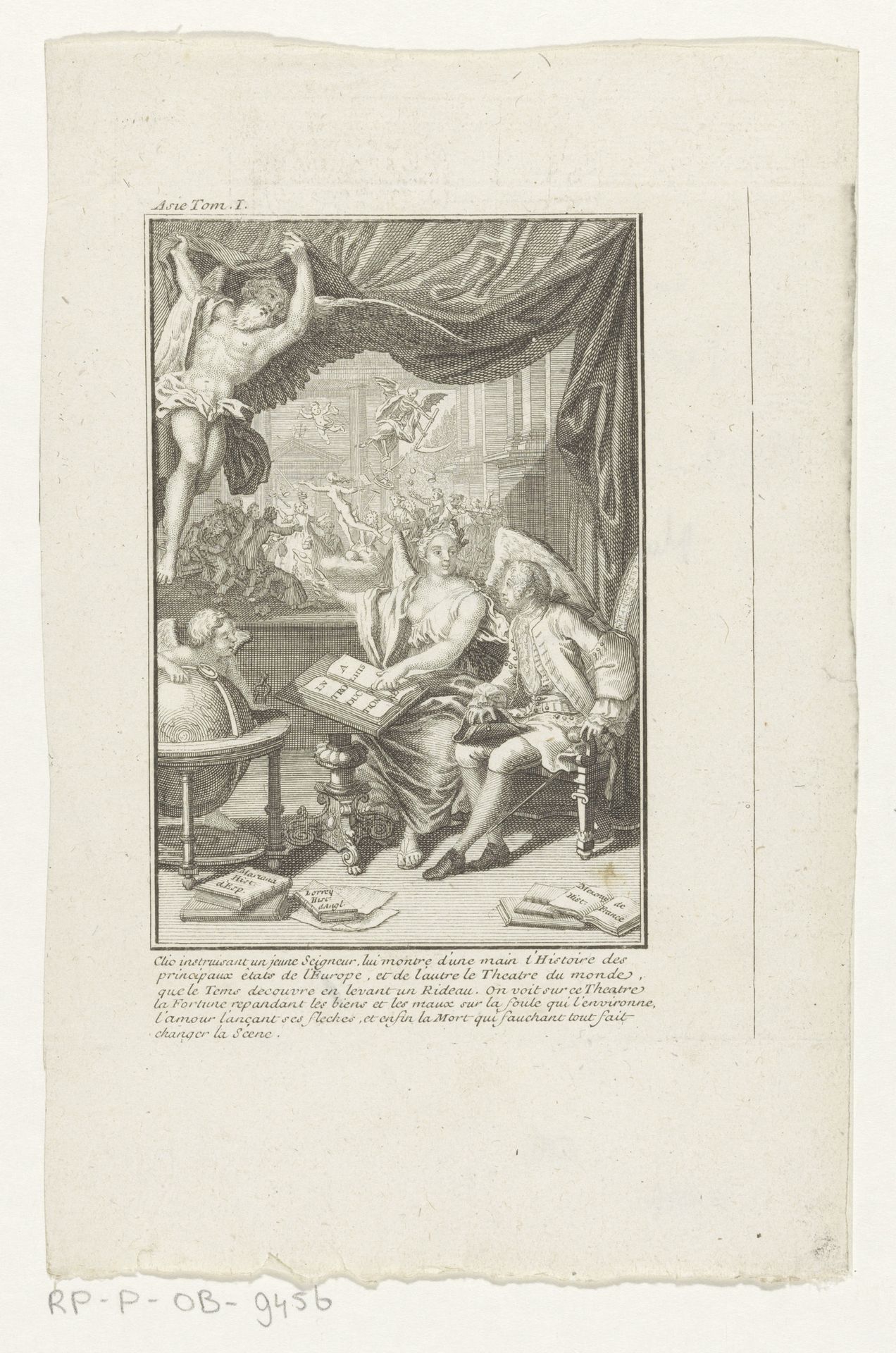 Allegorische voorstelling met Clio by Anonymous