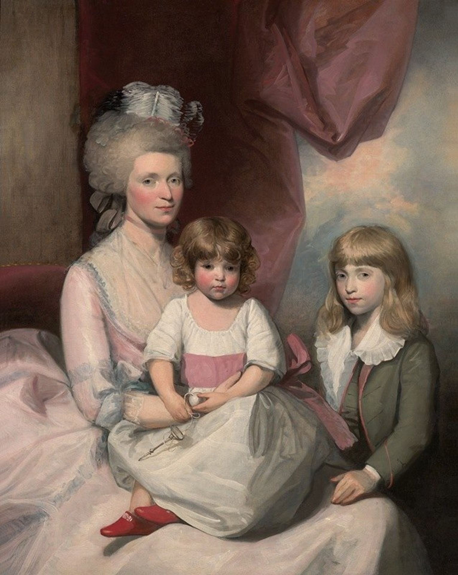 Portrait of A Family by Gilbert Stuart