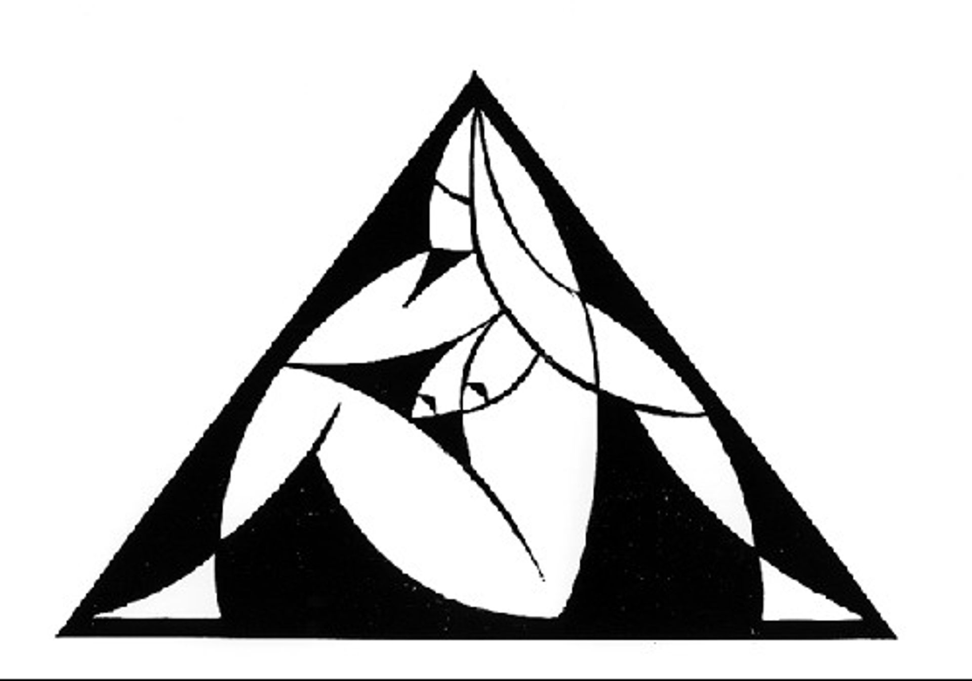 Seated Female Nude by M.C. Escher