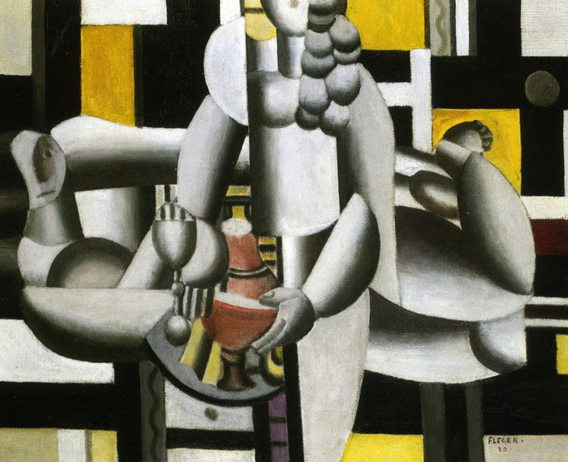 Two Women and still life 1st state by Fernand Léger