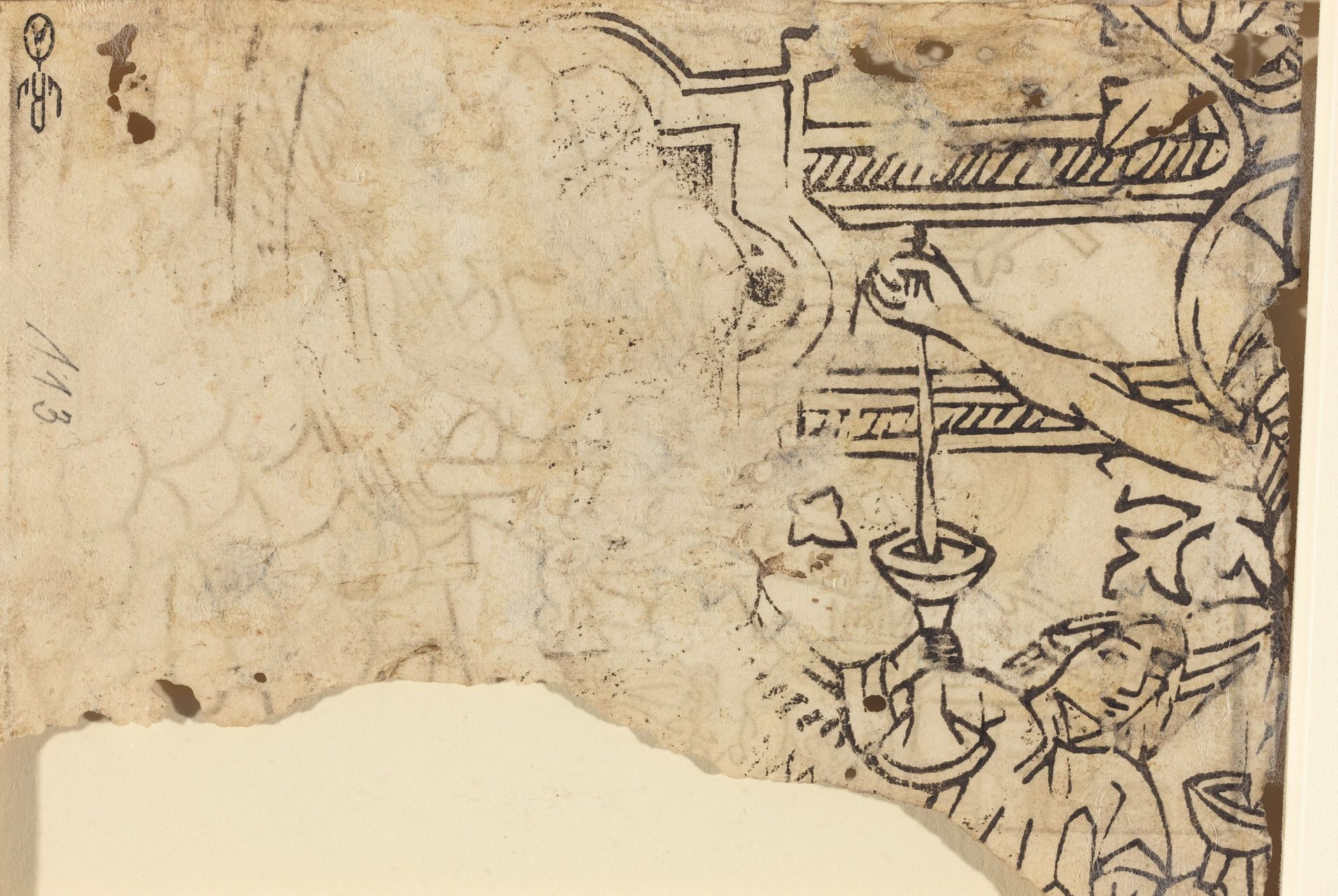 Christ on a Goldsmith's Cross by Anonymous