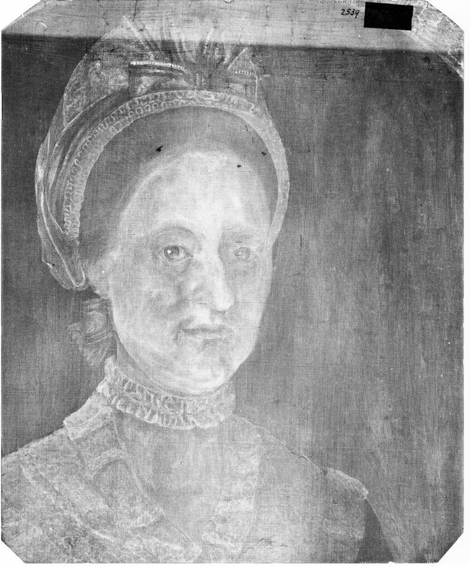 X-radiograph(s) of "Mrs. Chandler" by Artist of original: Winthrop Chandler