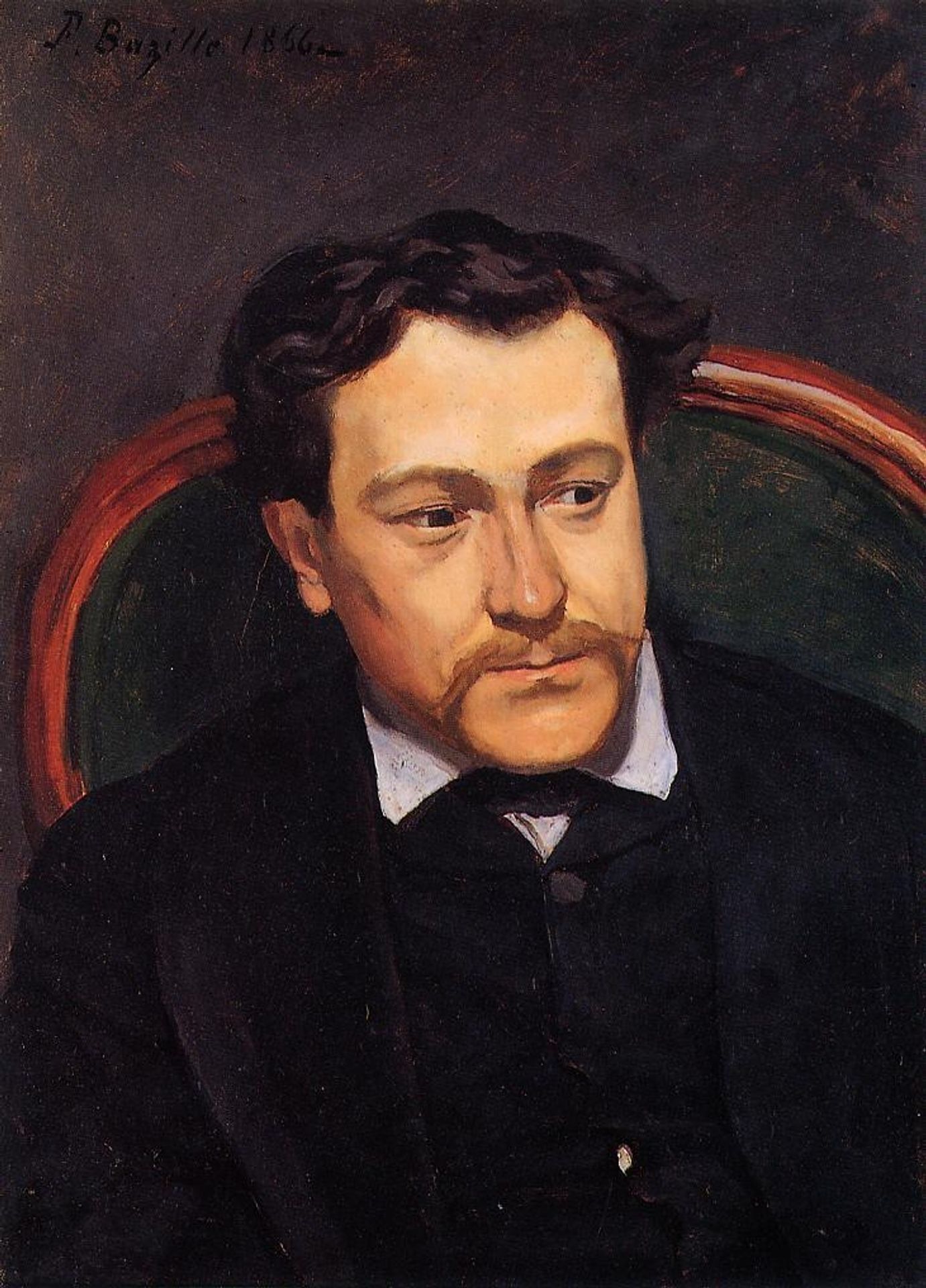 Portrait of Édouard Blau by Frederic Bazille
