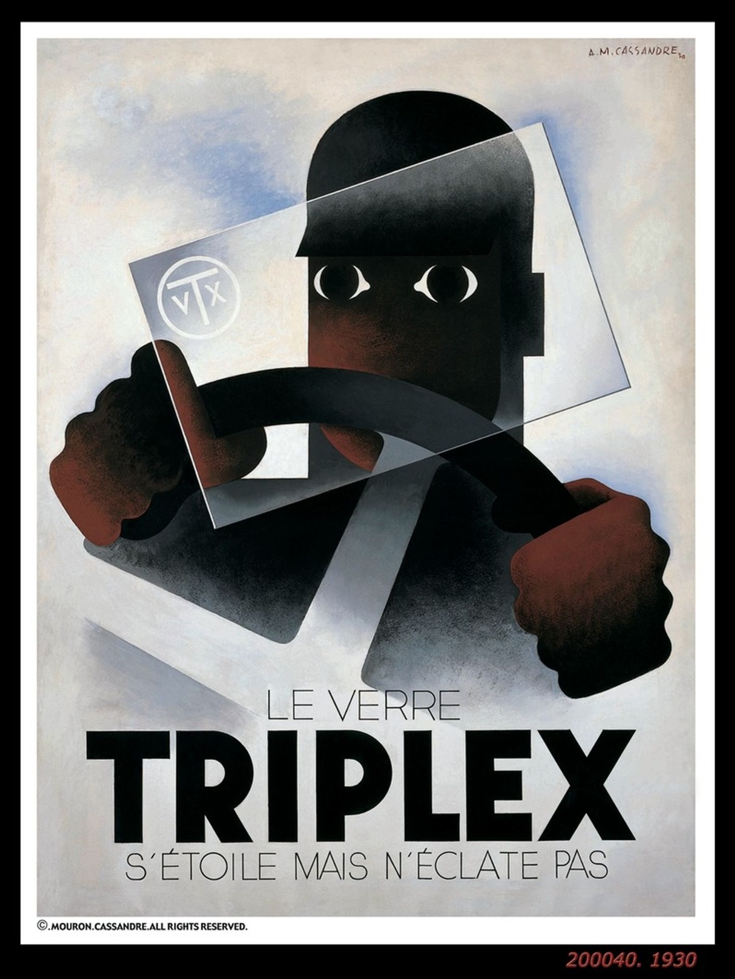 Triplex by Cassandre