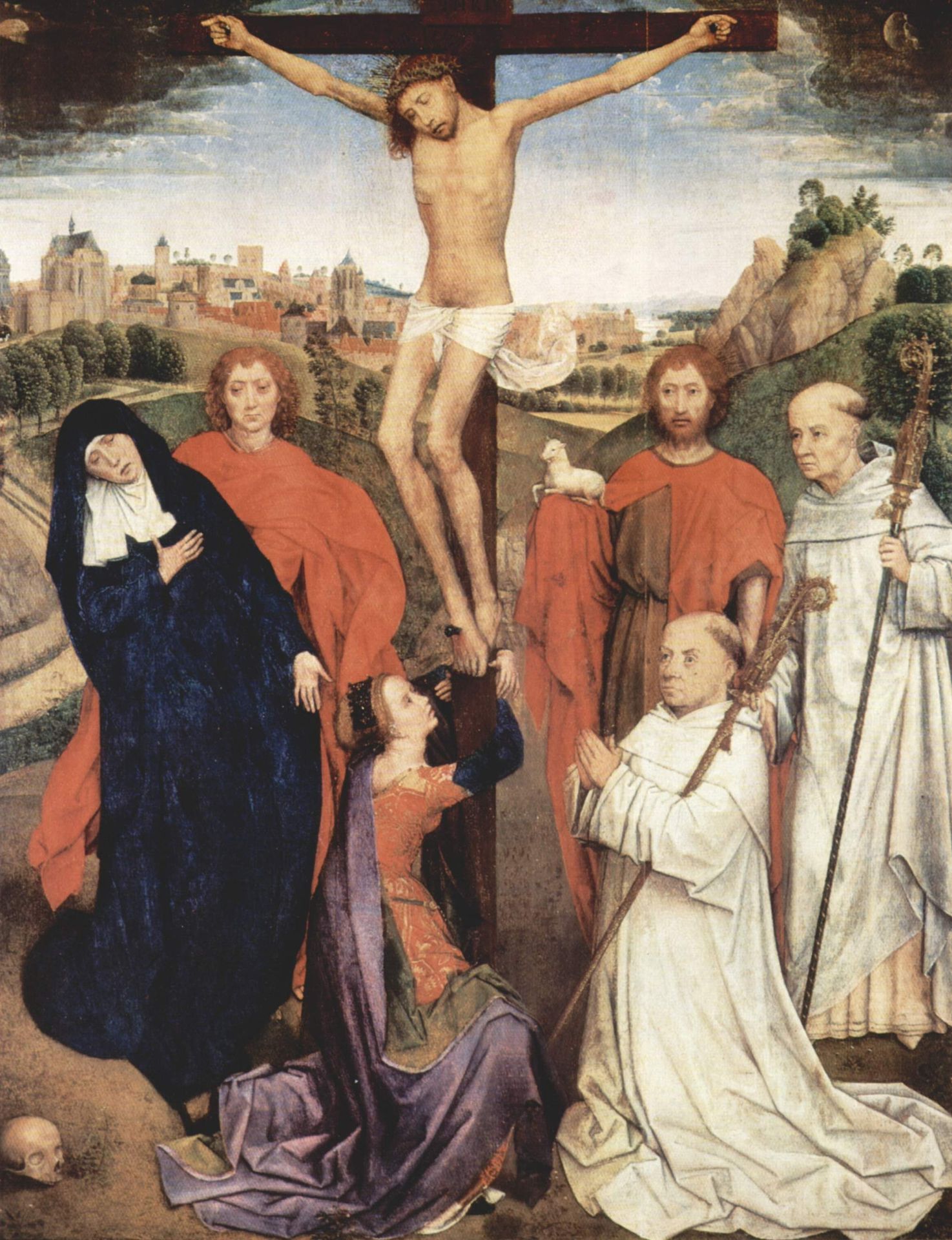 Crucifixion by Hans Memling