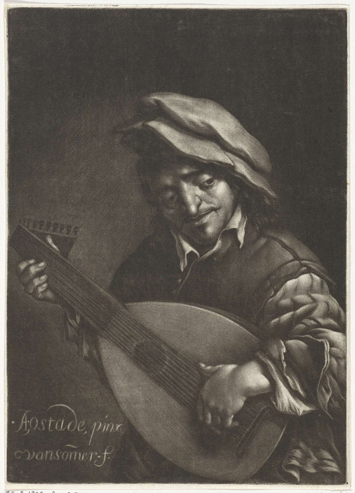 Luitspeler by Jan van Somer
