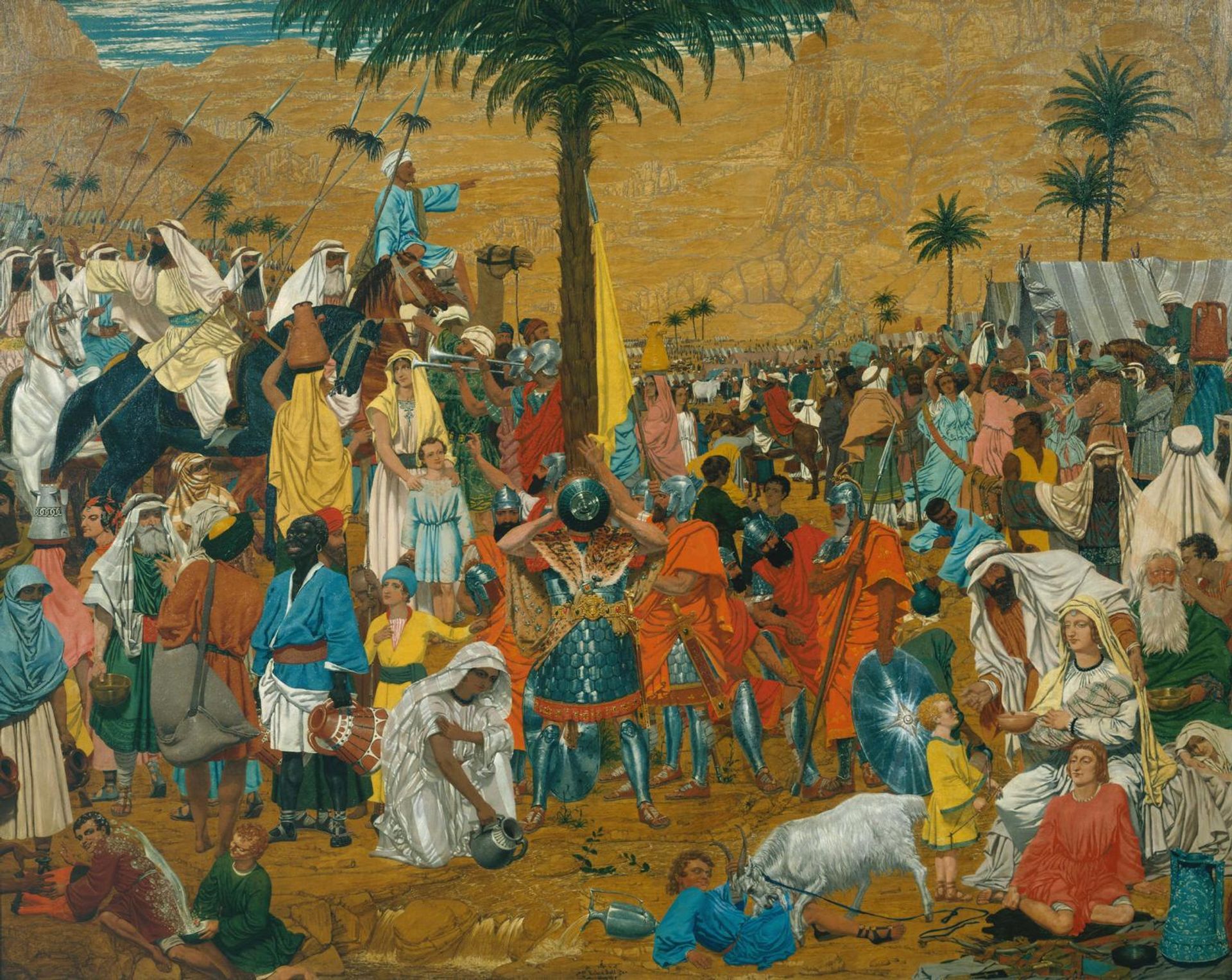The Flight Out of Egypt by Richard Dadd