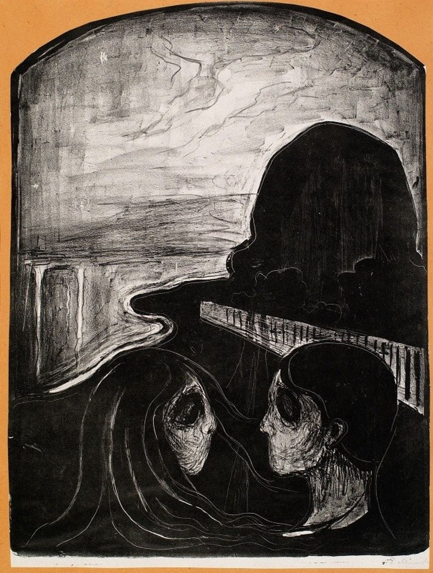 Attraction I by Edvard Munch