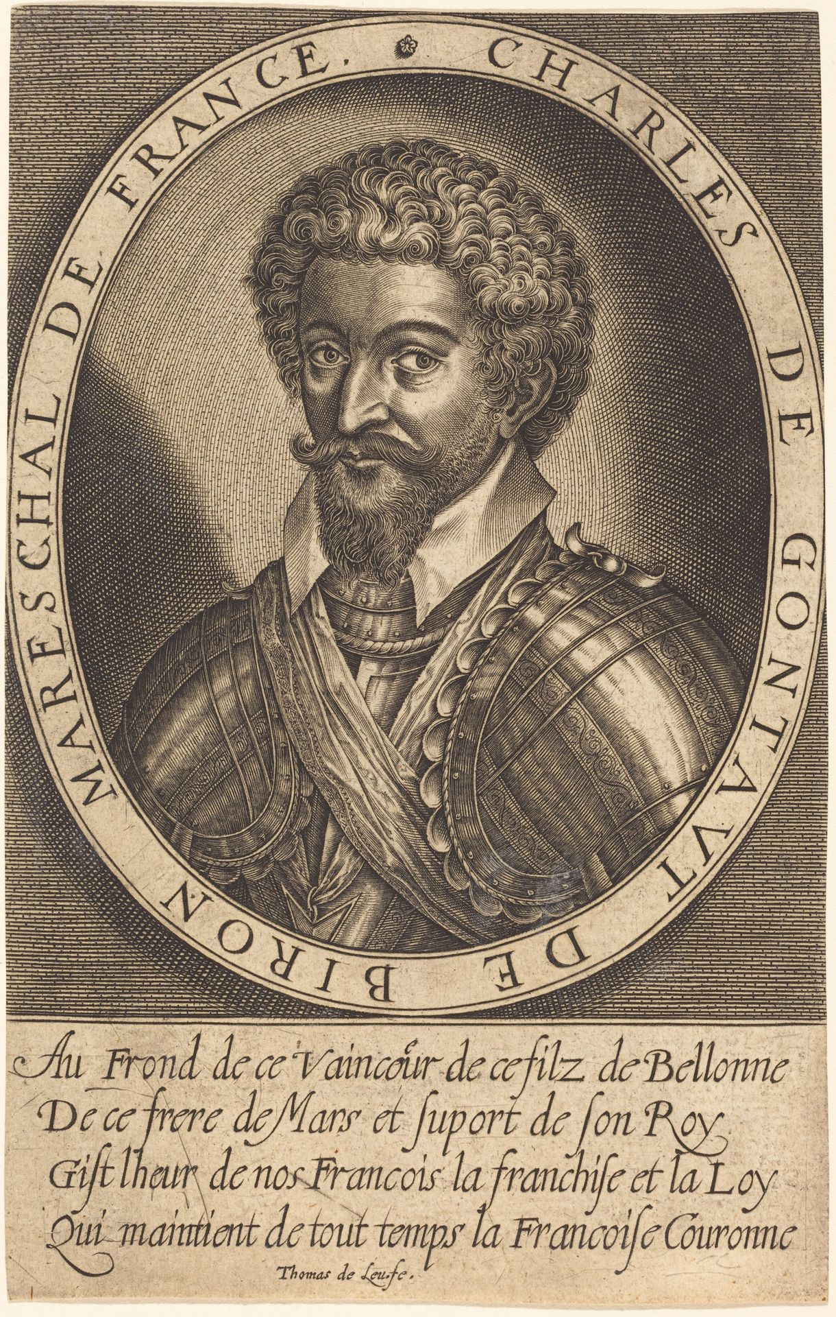 Charles de Gontaut, Duke of Biron by Thomas de Leu