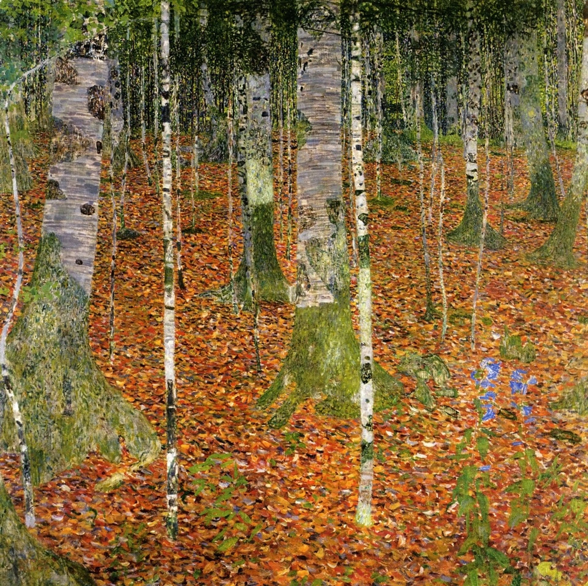 Birch Forest by Gustav Klimt