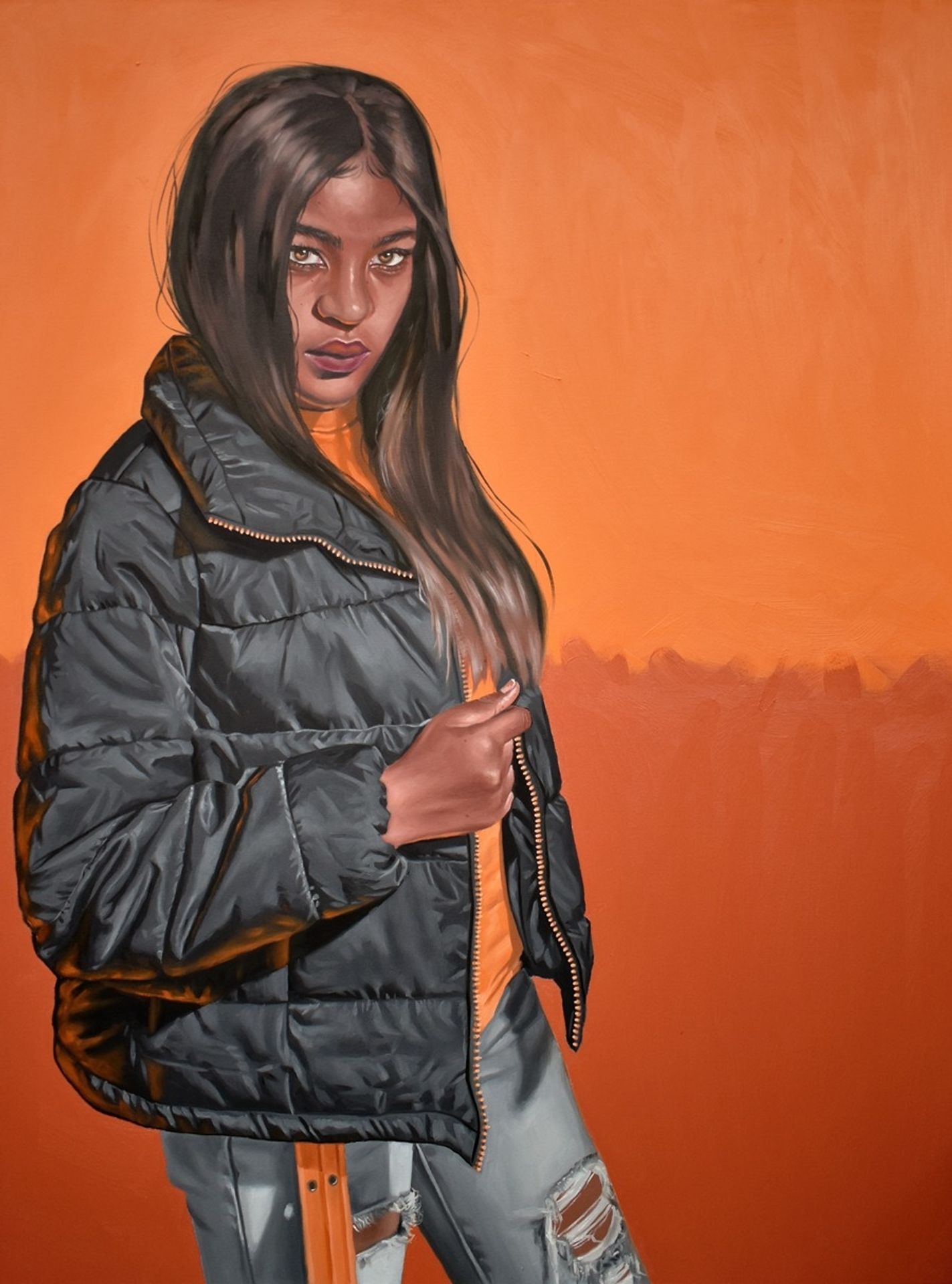 Ominous Orange by Monica Ikegwu