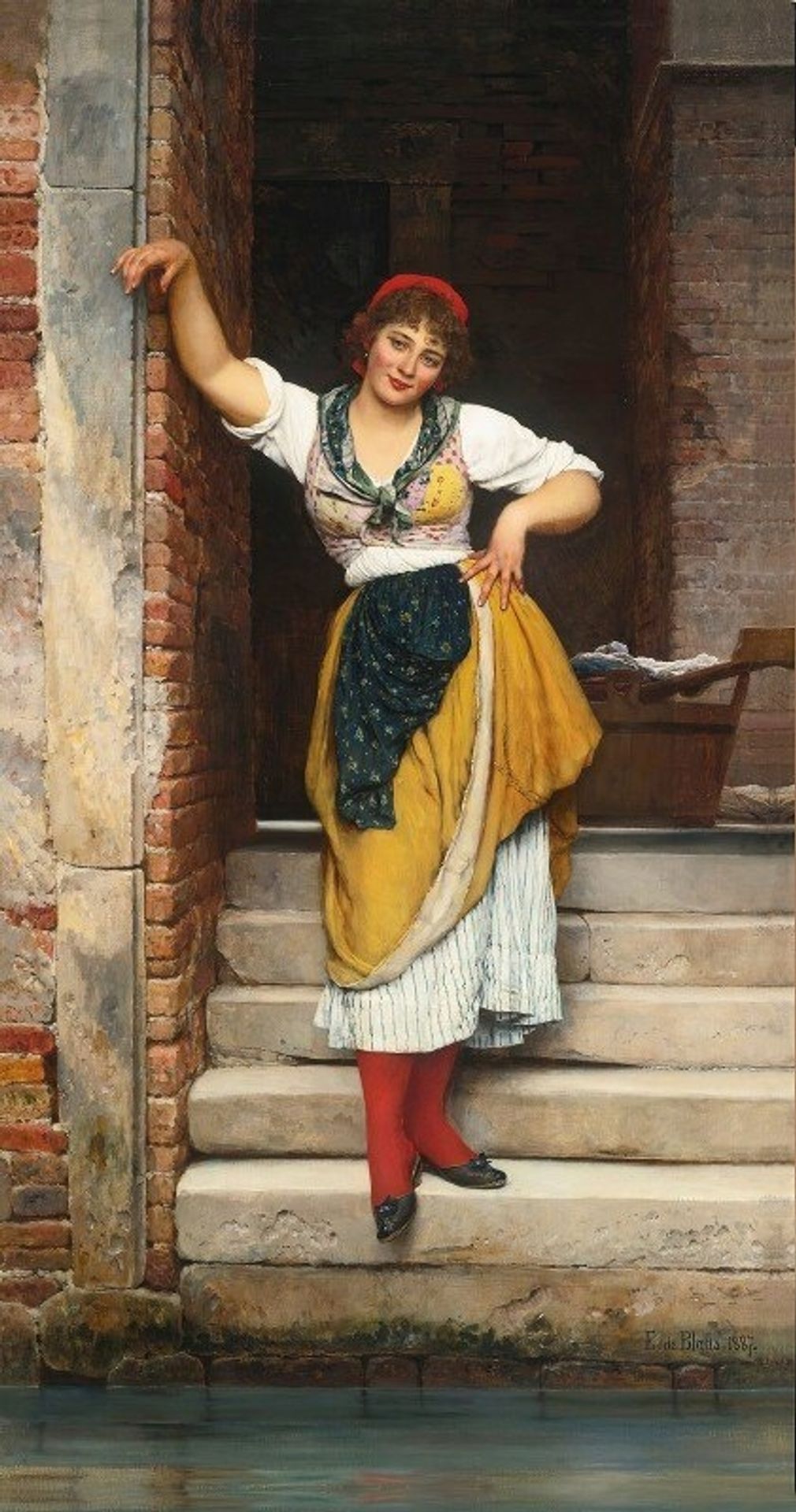 Ninetta by Eugen von Blaas