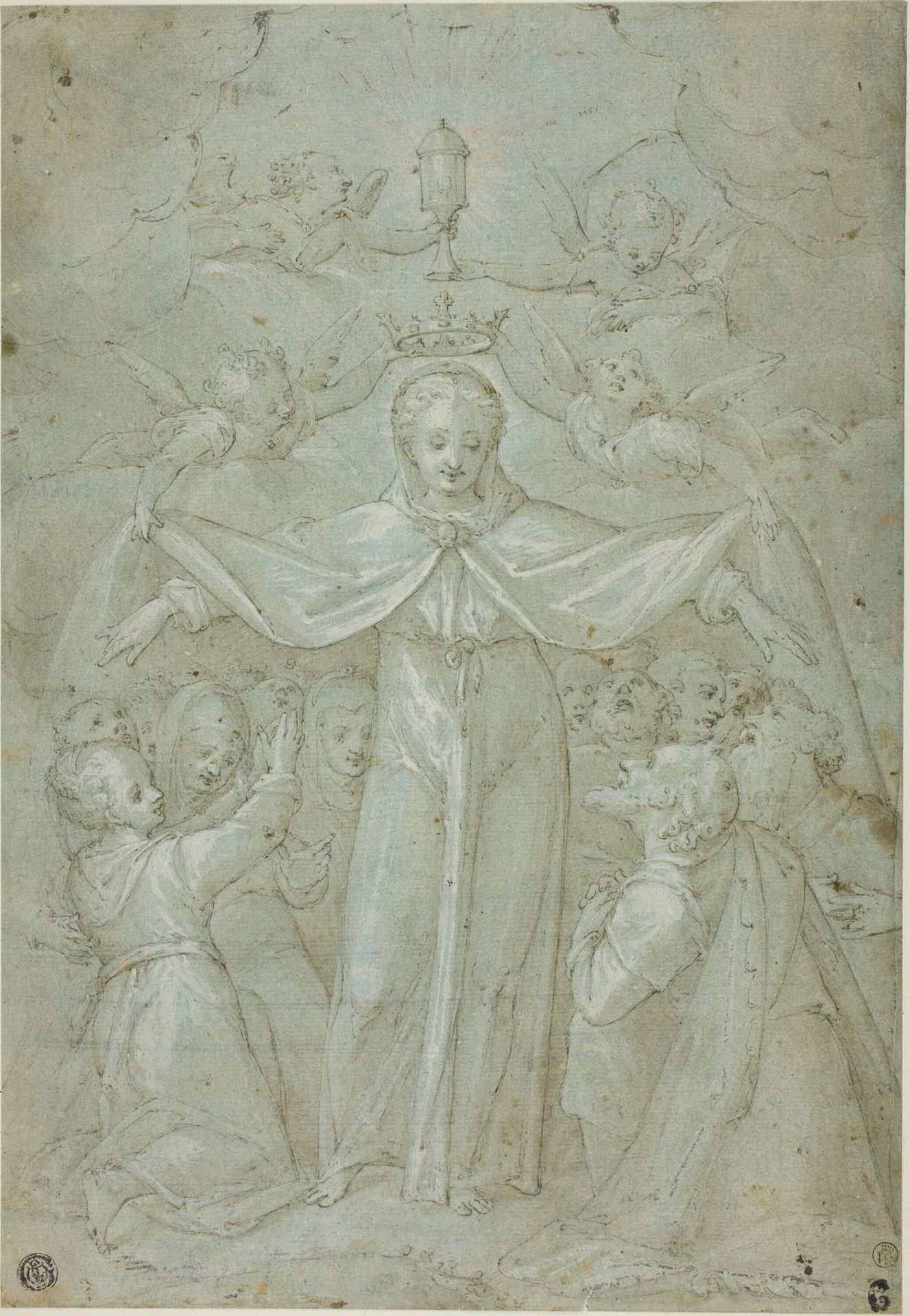 Virgin of Mercy (Madonna della Misericordia) by Filippo Bellini