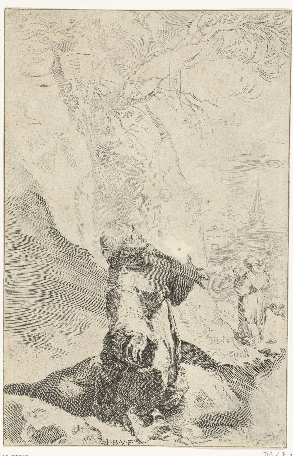Stigmatisatie van de Heilige Franciscus by Federico Barocci