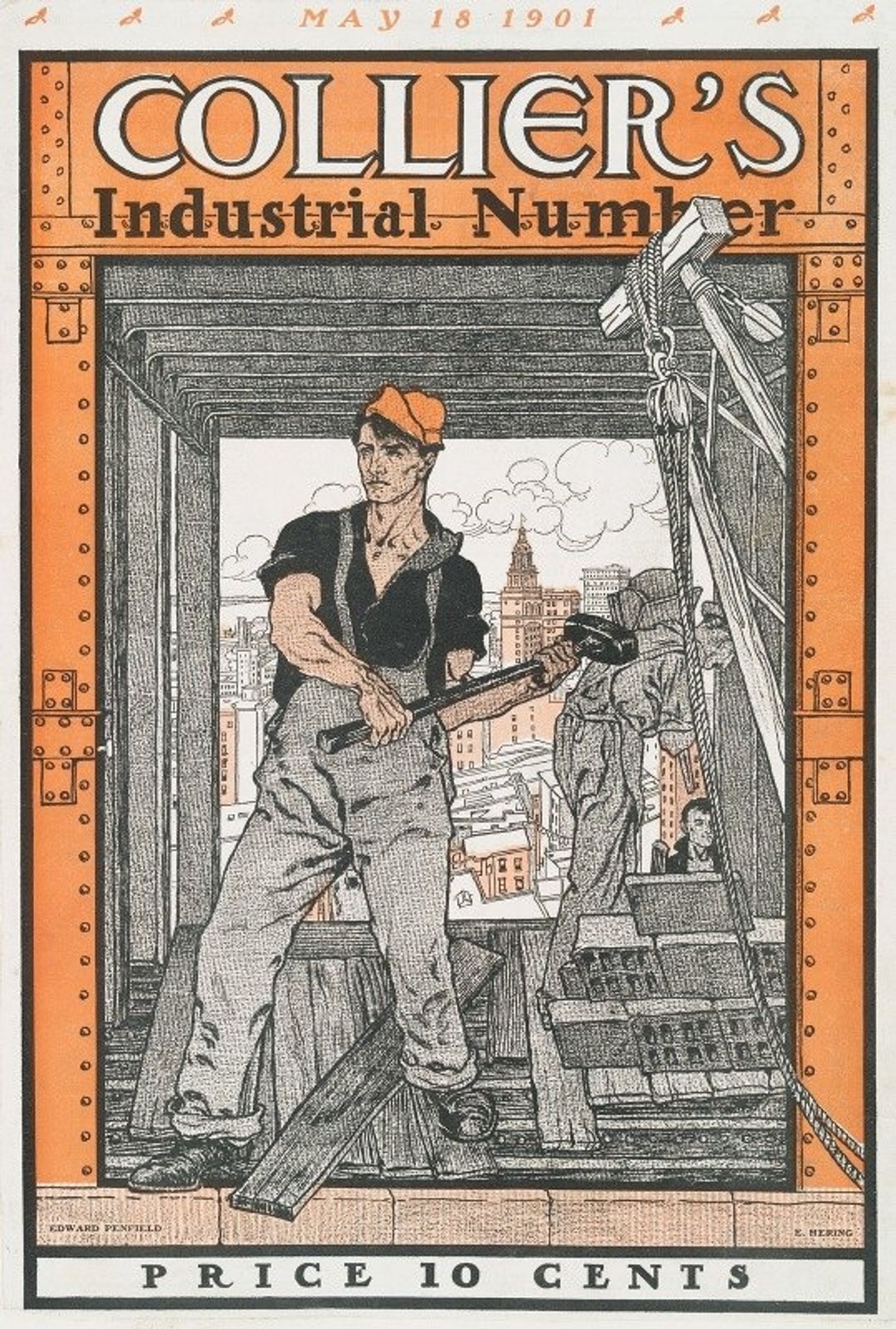 Collier’s, Industrial Number by Edward Penfield