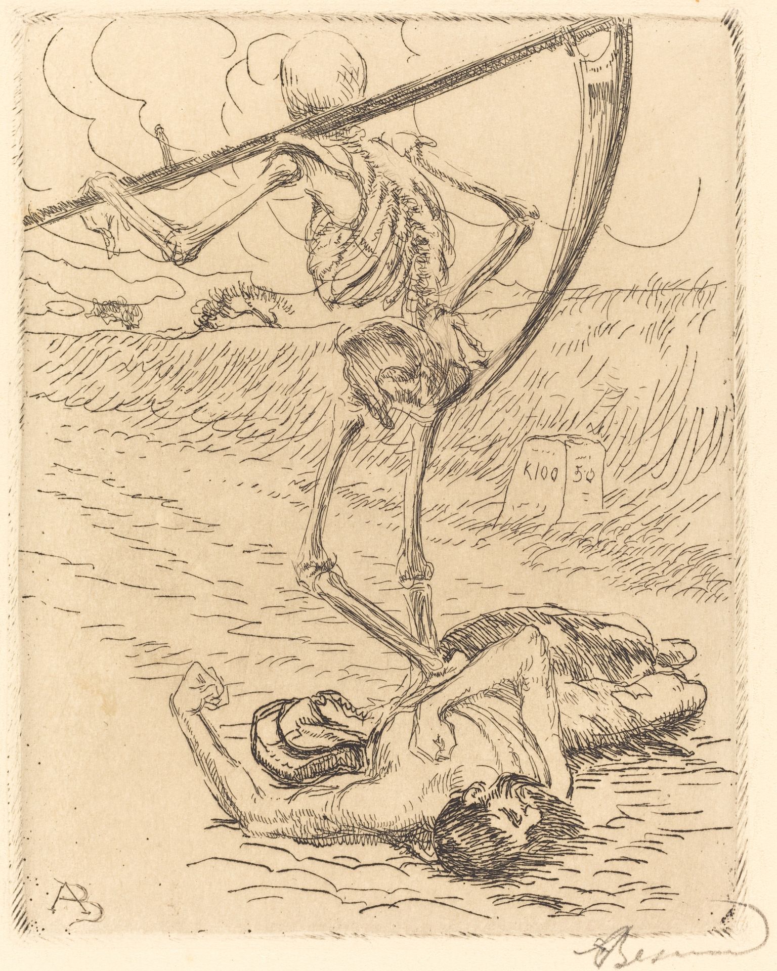 Indifferent by Paul-Albert Besnard