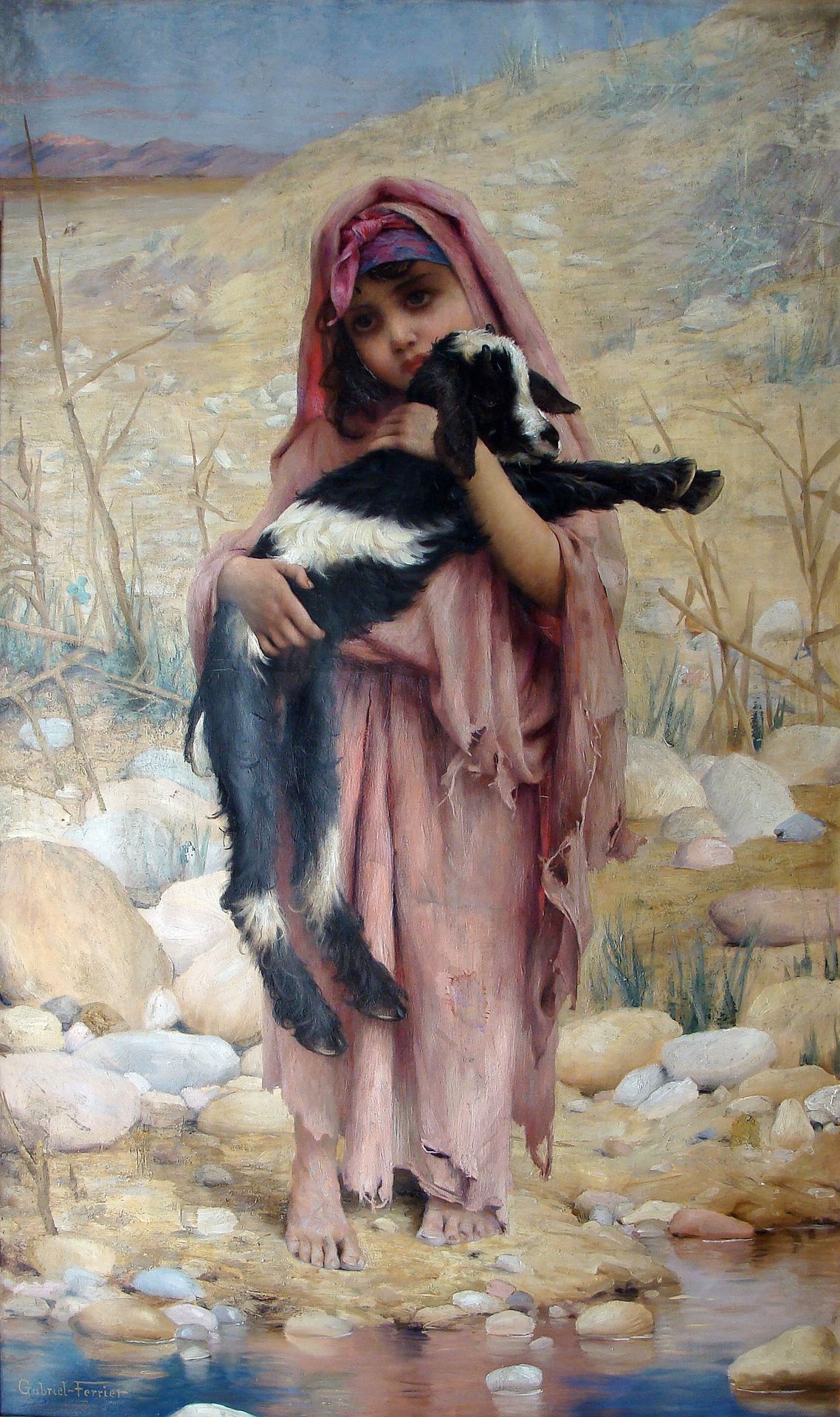 Jeune Bergère Algérienne by Gabriel Ferrier