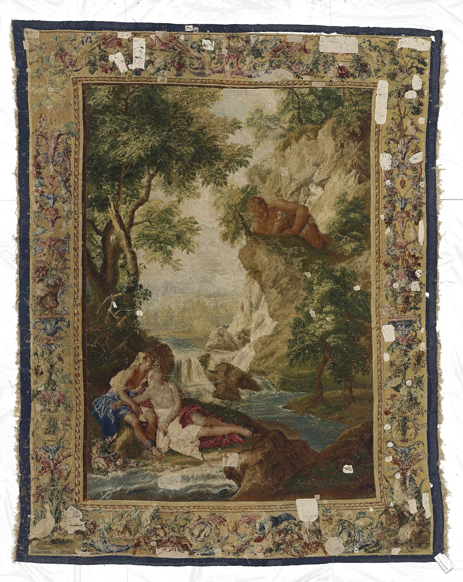Acis and Galatea Discovered by Polyphemus by Manufacture Royale des Gobelins