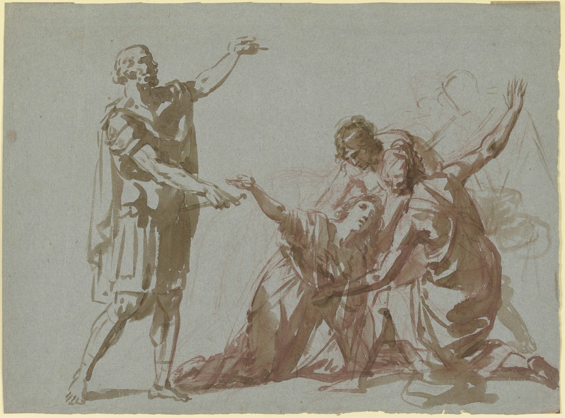 The death of Virginia (_) by Heinrich Friedrich Füger