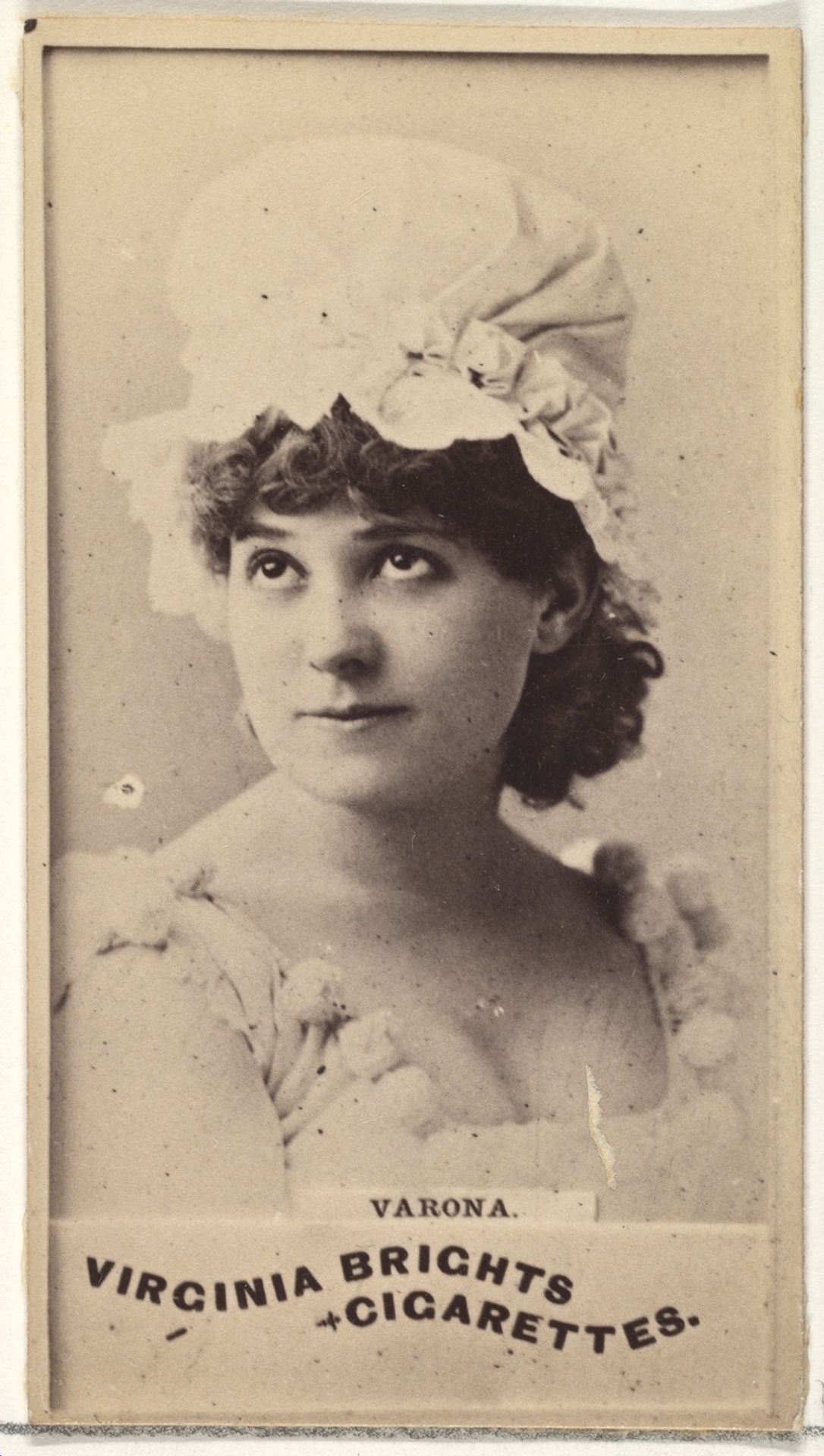 Varona, from the Actors and Actresses series (N45, Type 1) for Virginia Brights Cigarettes by Allen & Ginter