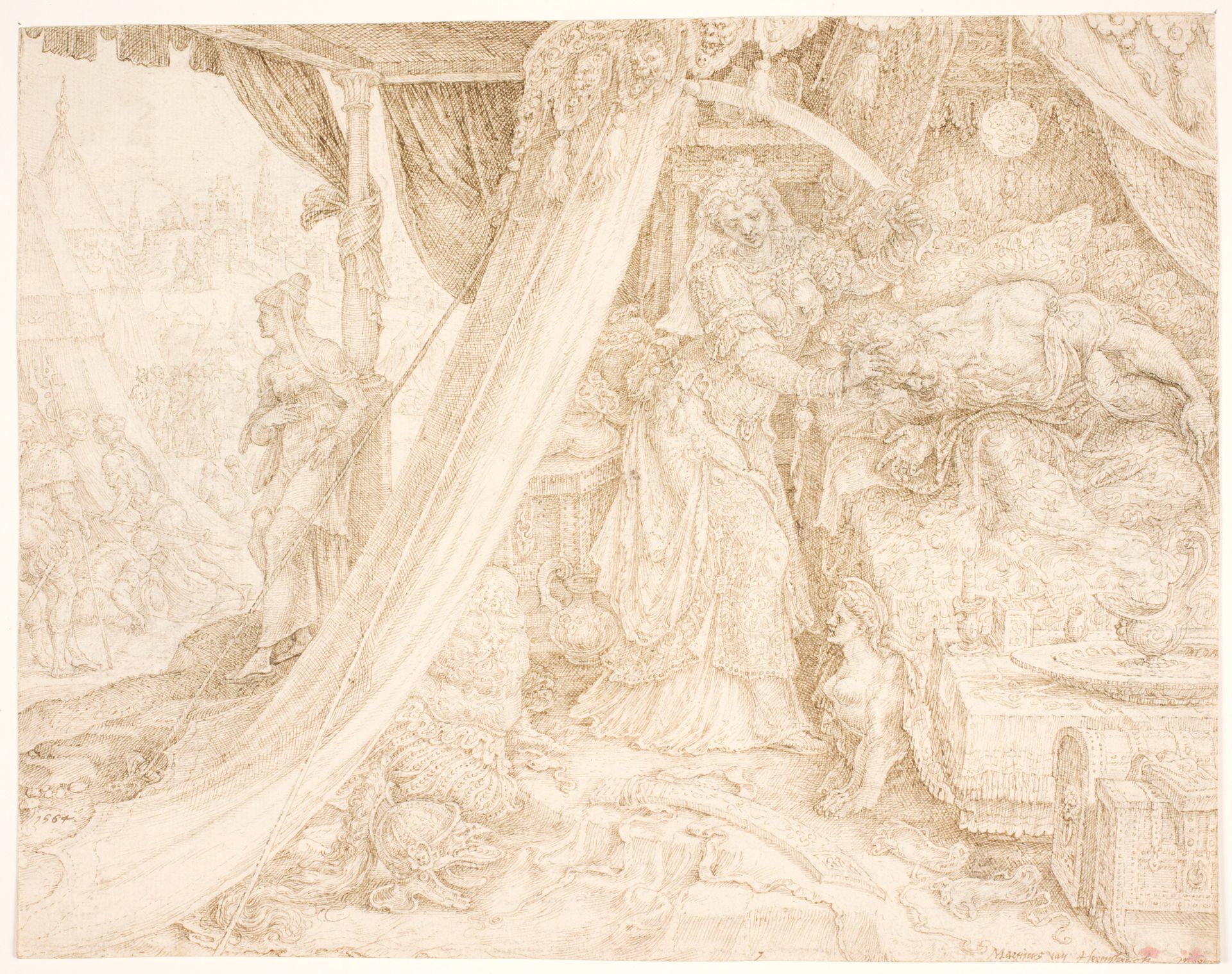 Judith cutting off the Head of Holofernes by Maarten van Heemskerck