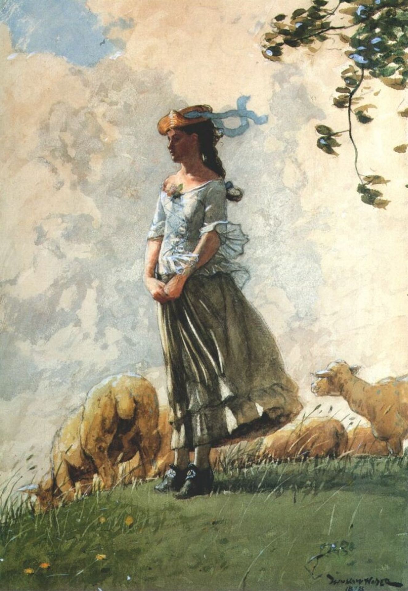 Fresh Air by Winslow Homer