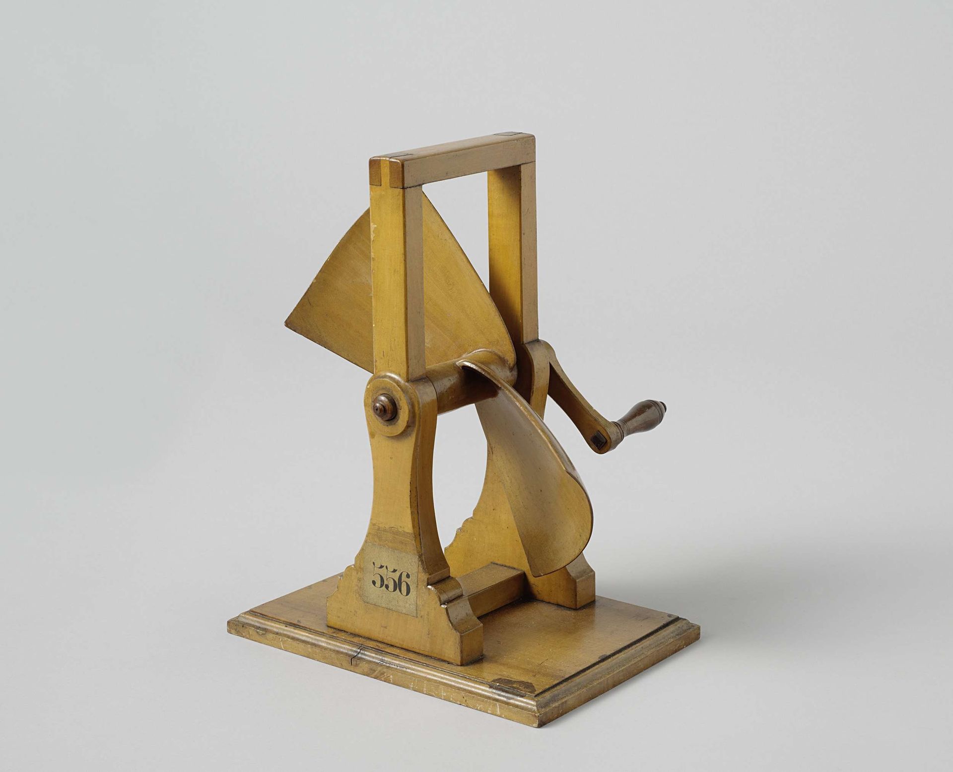 Model of a Two-Blade Parabolic Propeller by Petrus van der Loo