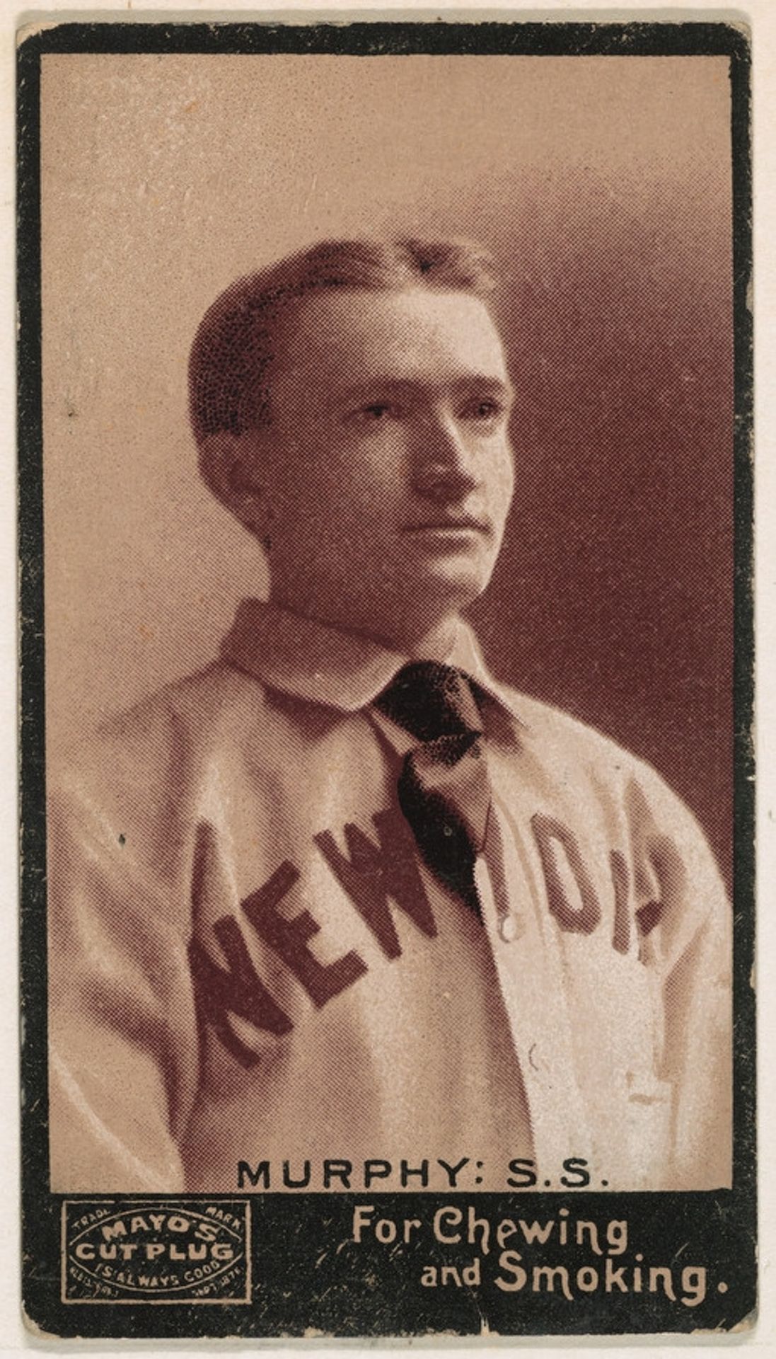 Murphy, Shortstop, New York, from Mayo's Cut Plug Baseball series (N300) by P.H. Mayo & Brother, Richmond, Virginia
