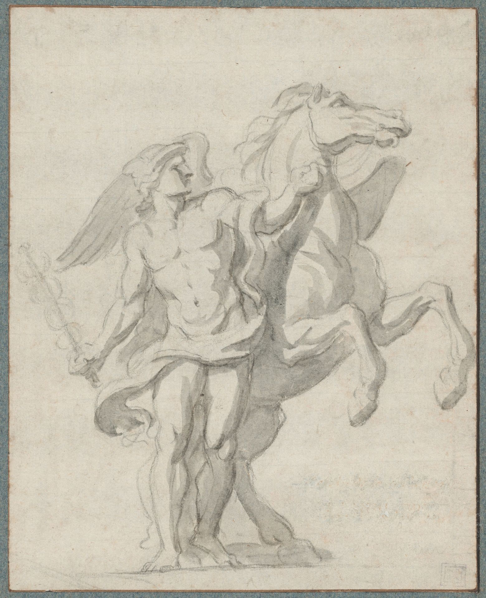 Mercury and Pegasus by Charles Le Brun