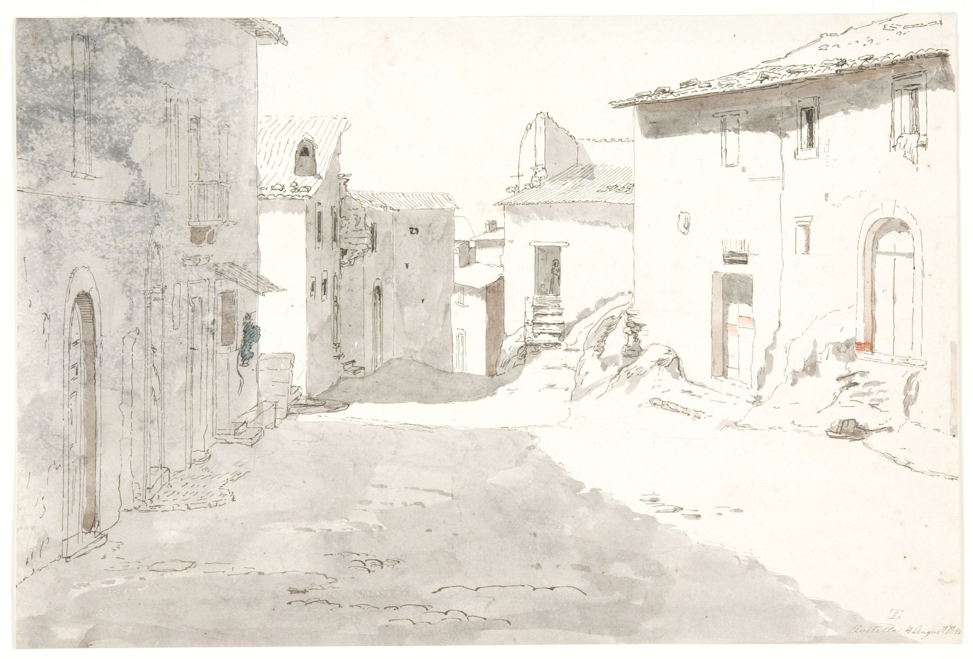 Gadeparti. Civitella by Thorald Læssøe